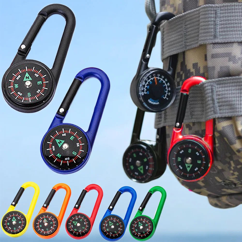 Nordspur | TrailLatch Mini Carabiner Compass Keychain