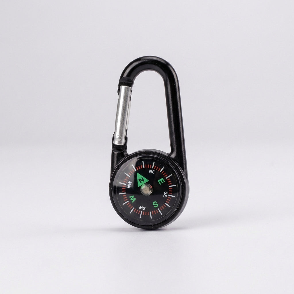 Nordspur | TrailLatch Mini Carabiner Compass Keychain