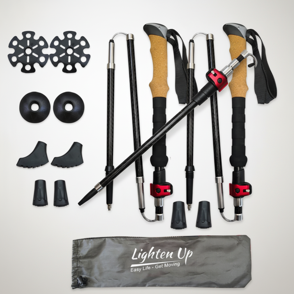 Nordspur | TrailMorph Five Section Folding Trekking Pole