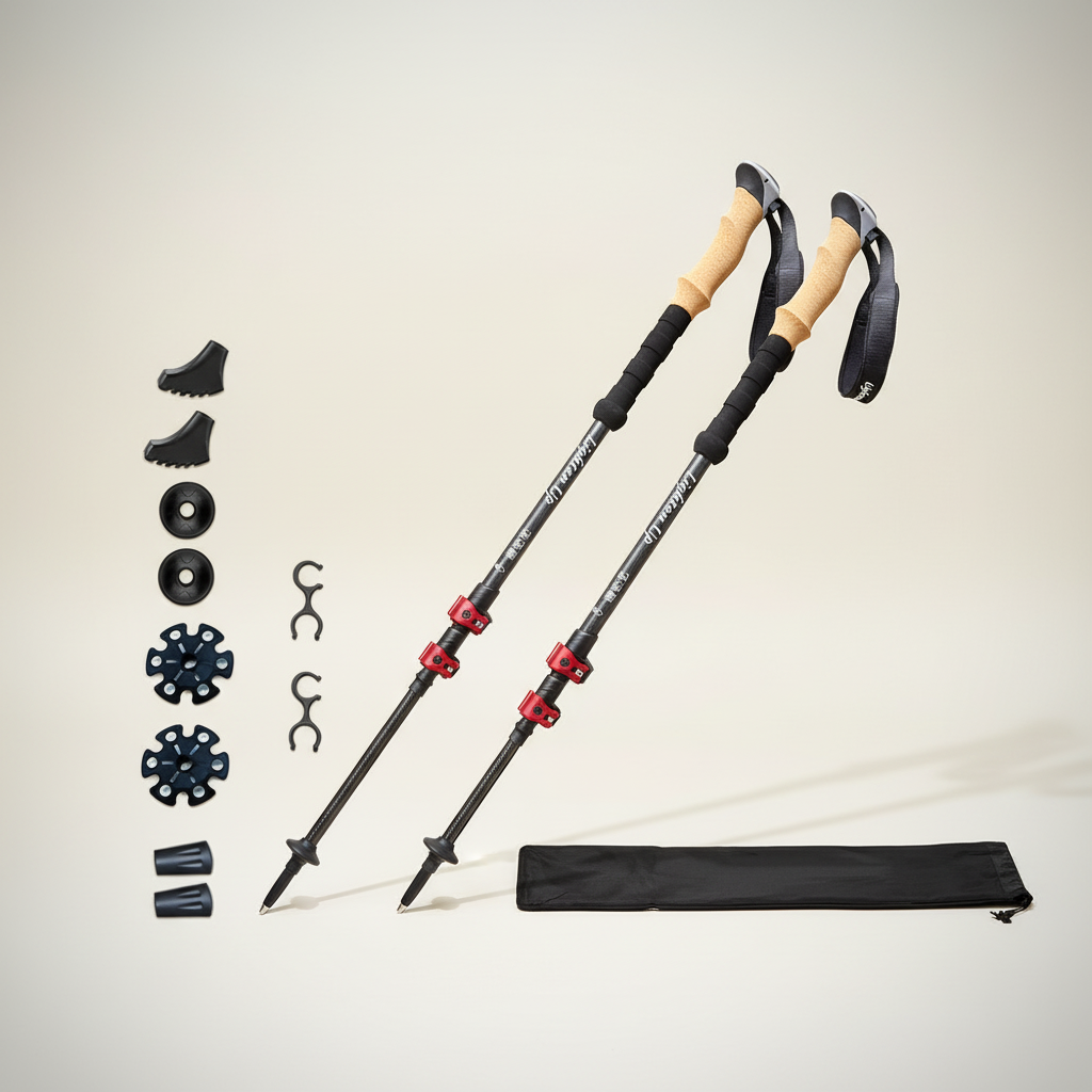 Nordspur | TrailMorph Five Section Folding Trekking Pole