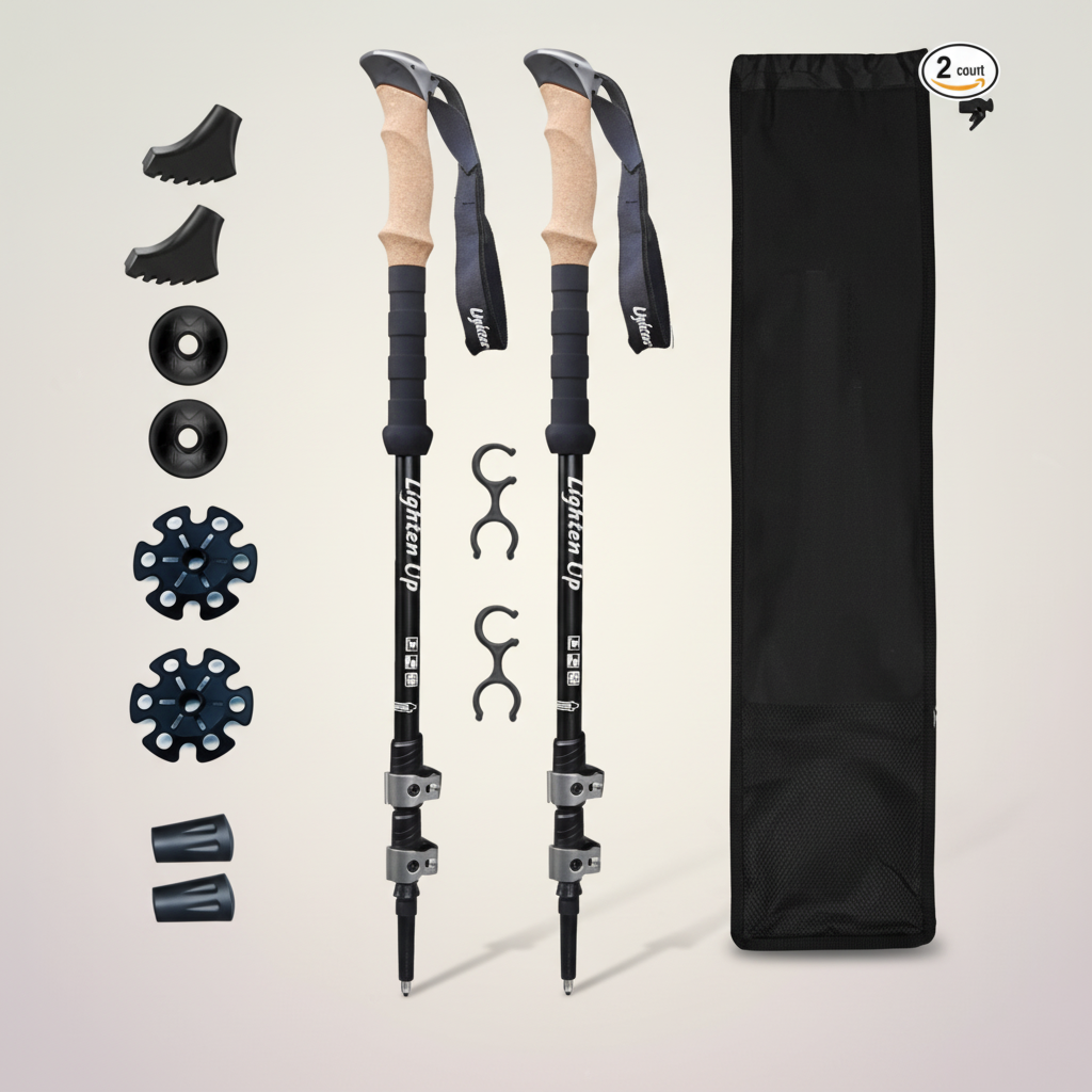 Nordspur | TrailMorph Five Section Folding Trekking Pole