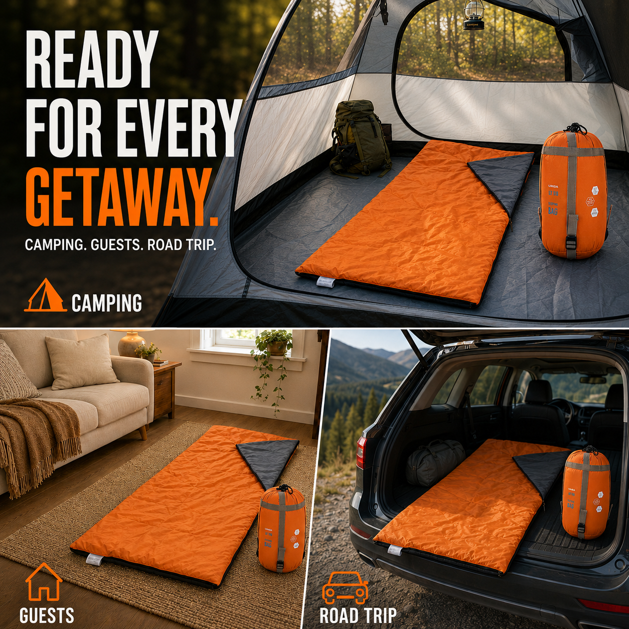Nordspur | TrailNest Envelope Style Sleeping Bag