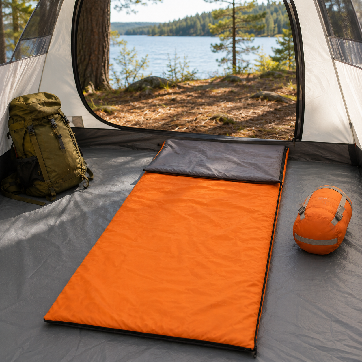 Nordspur | TrailNest Envelope Style Sleeping Bag