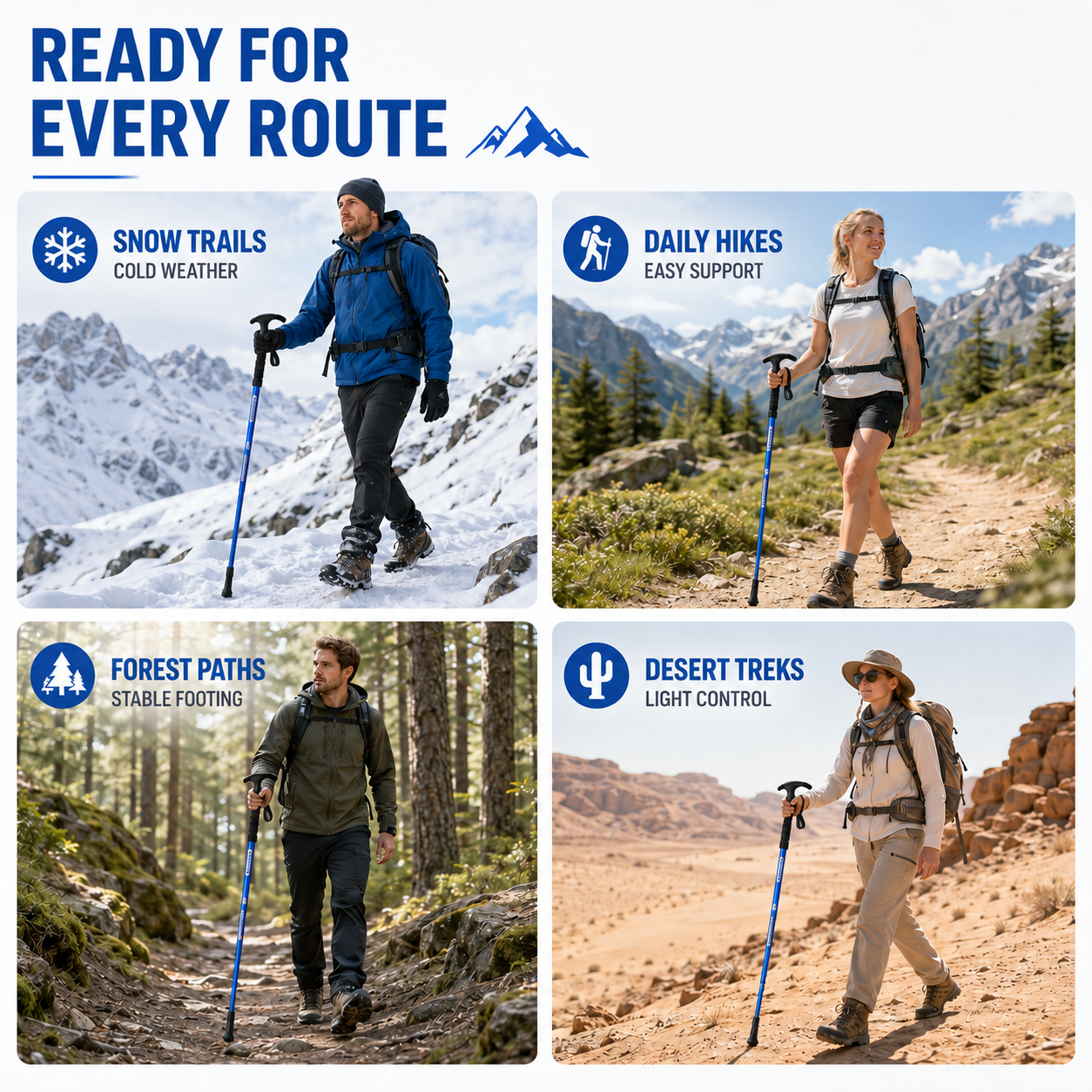 Nordspur | Trailara Foldable Telescopic Trekking Pole