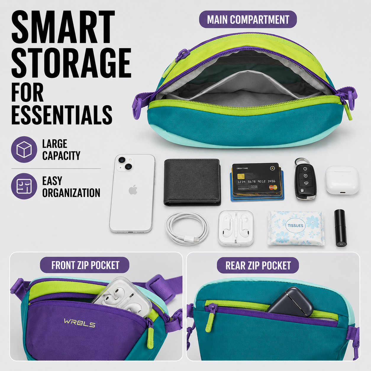 Nordspur | Trailivo Water Repellent Sling Bag