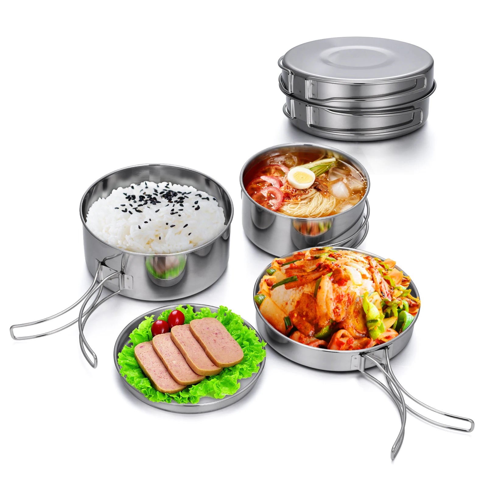 Nordspur | Trailix Compact Nesting Camping Cookware Set