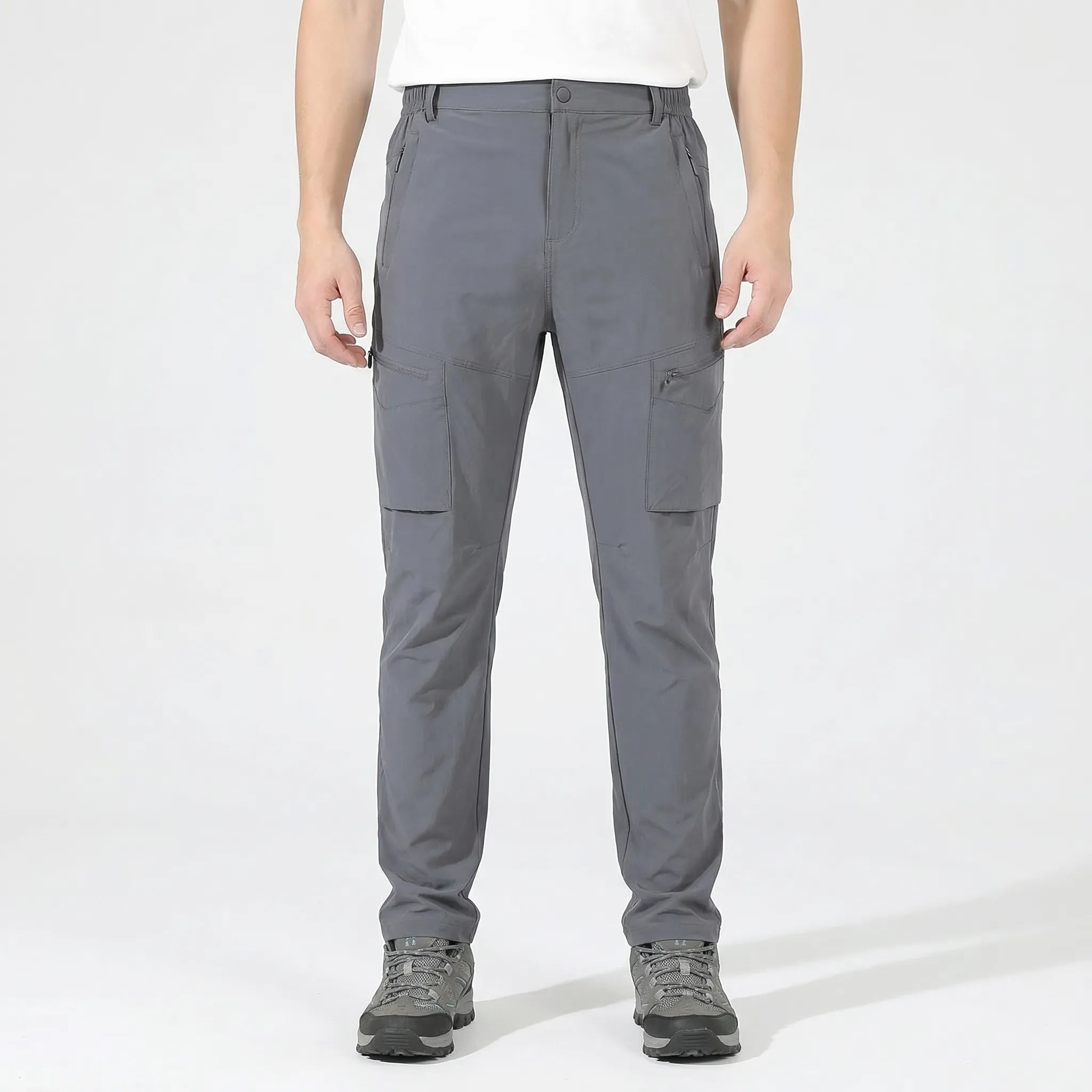 Nordspur | Trailward Stretch Cargo Hiking Trousers For Men