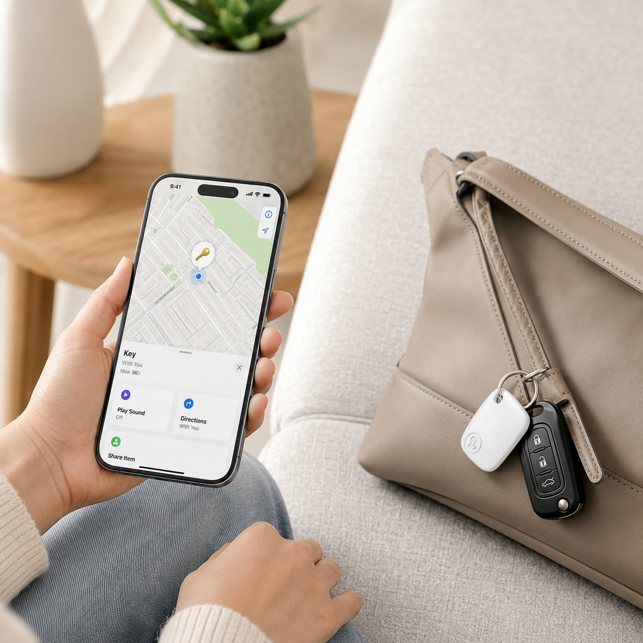 Nordspur | Traklit Compact Bluetooth Item Tracking Tag