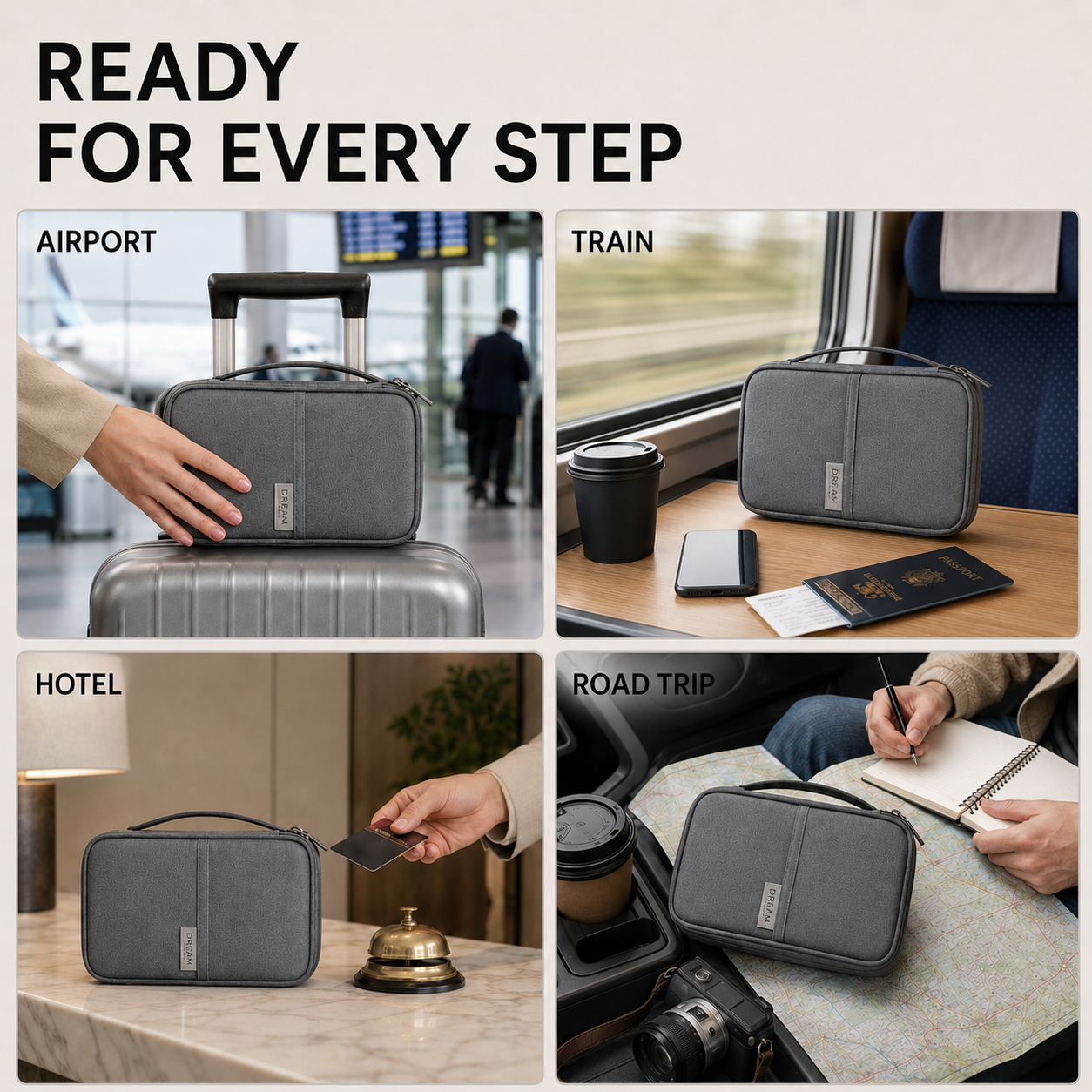 Nordspur | Travelyra Zip Around Passport Organizer