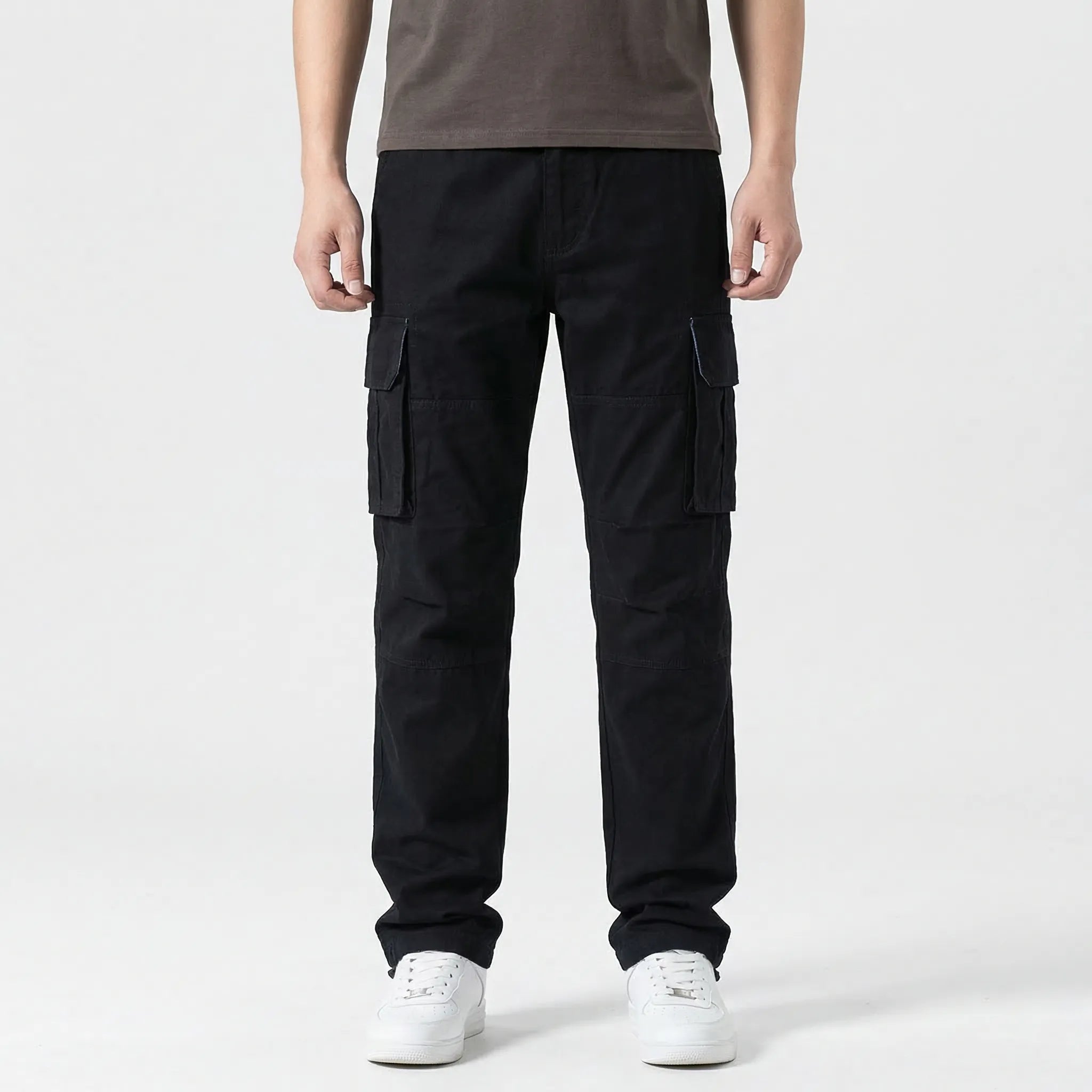 Nordspur | Traxxon Multi-Pocket Straight Leg Cargo Trousers