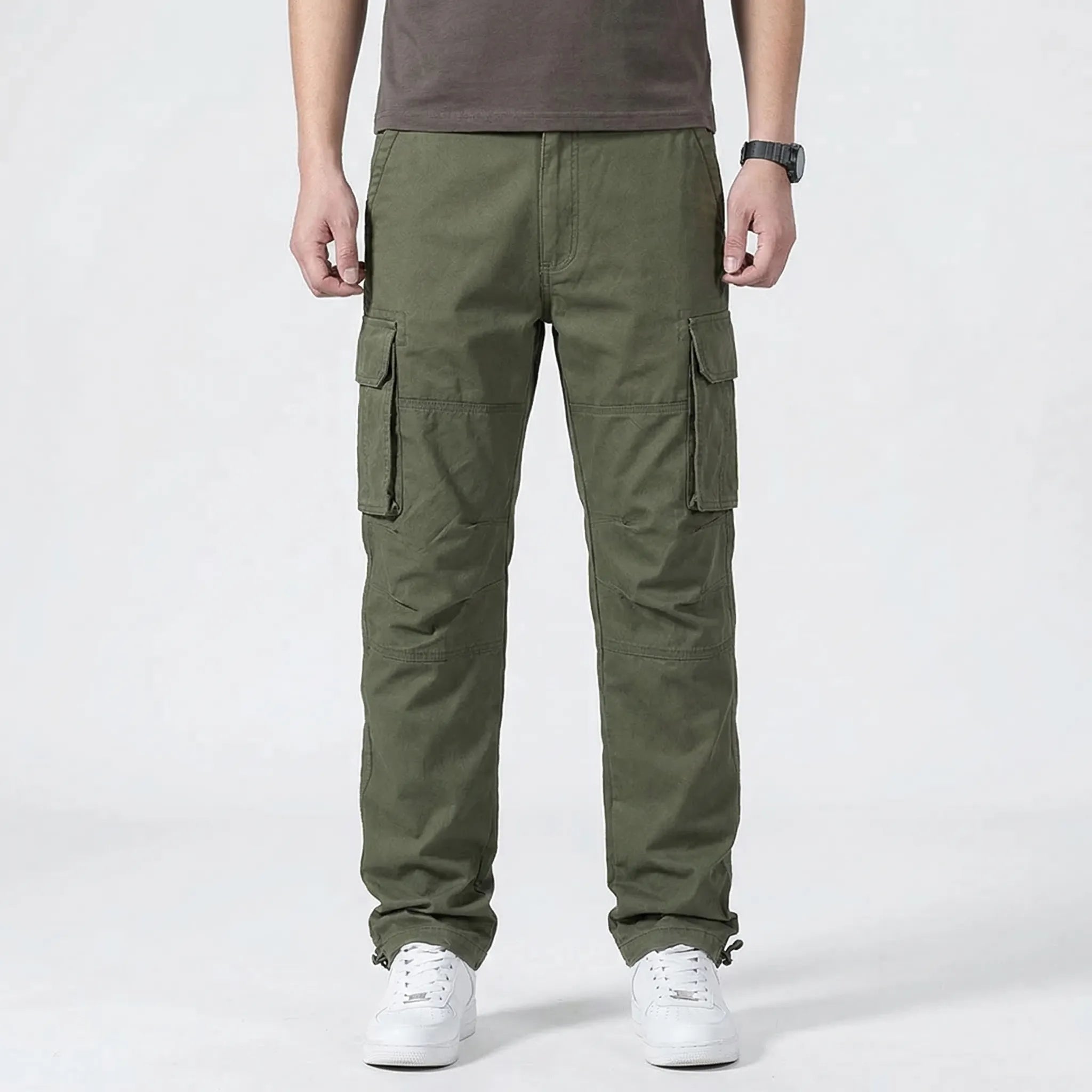 Nordspur | Traxxon Multi-Pocket Straight Leg Cargo Trousers