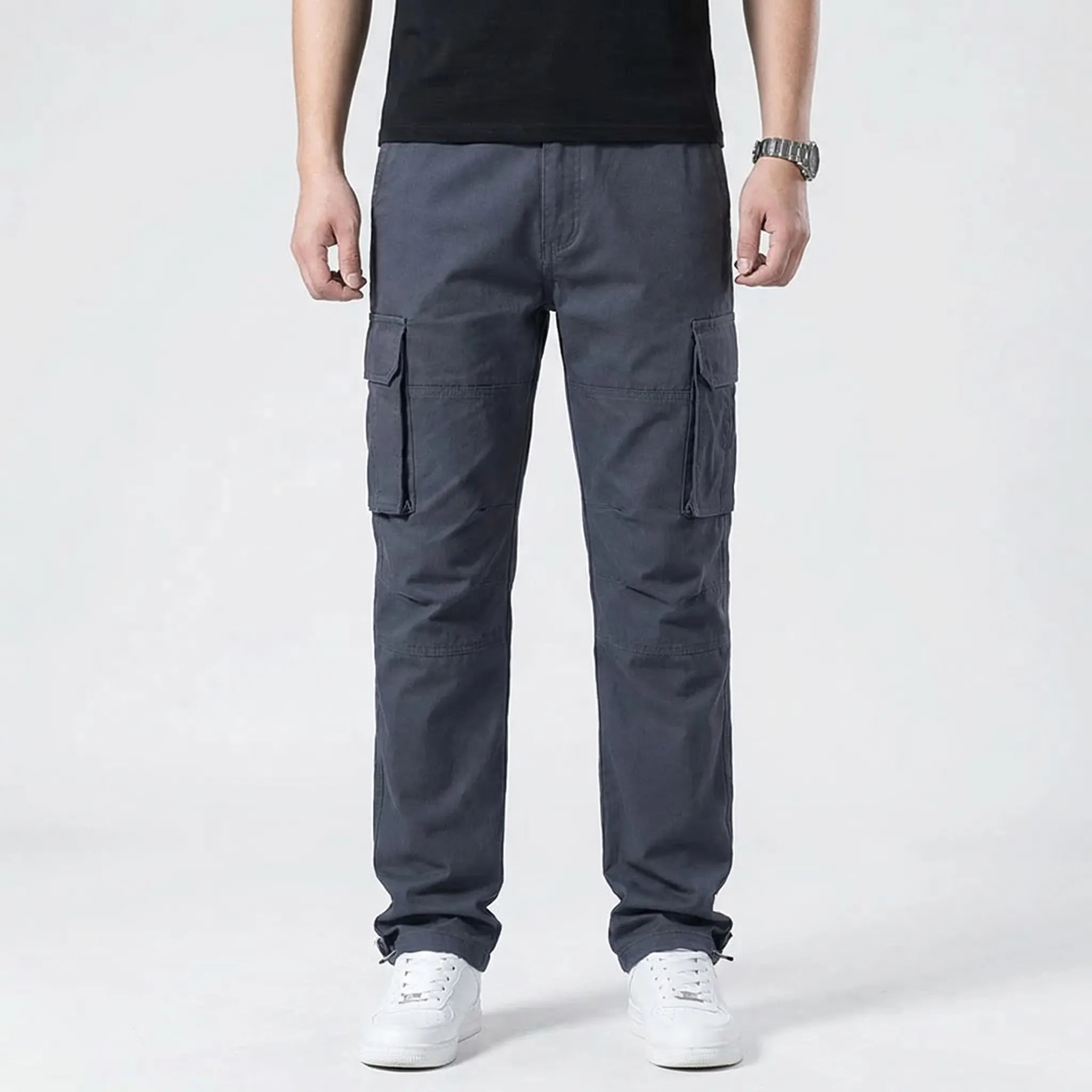 Nordspur | Traxxon Multi-Pocket Straight Leg Cargo Trousers