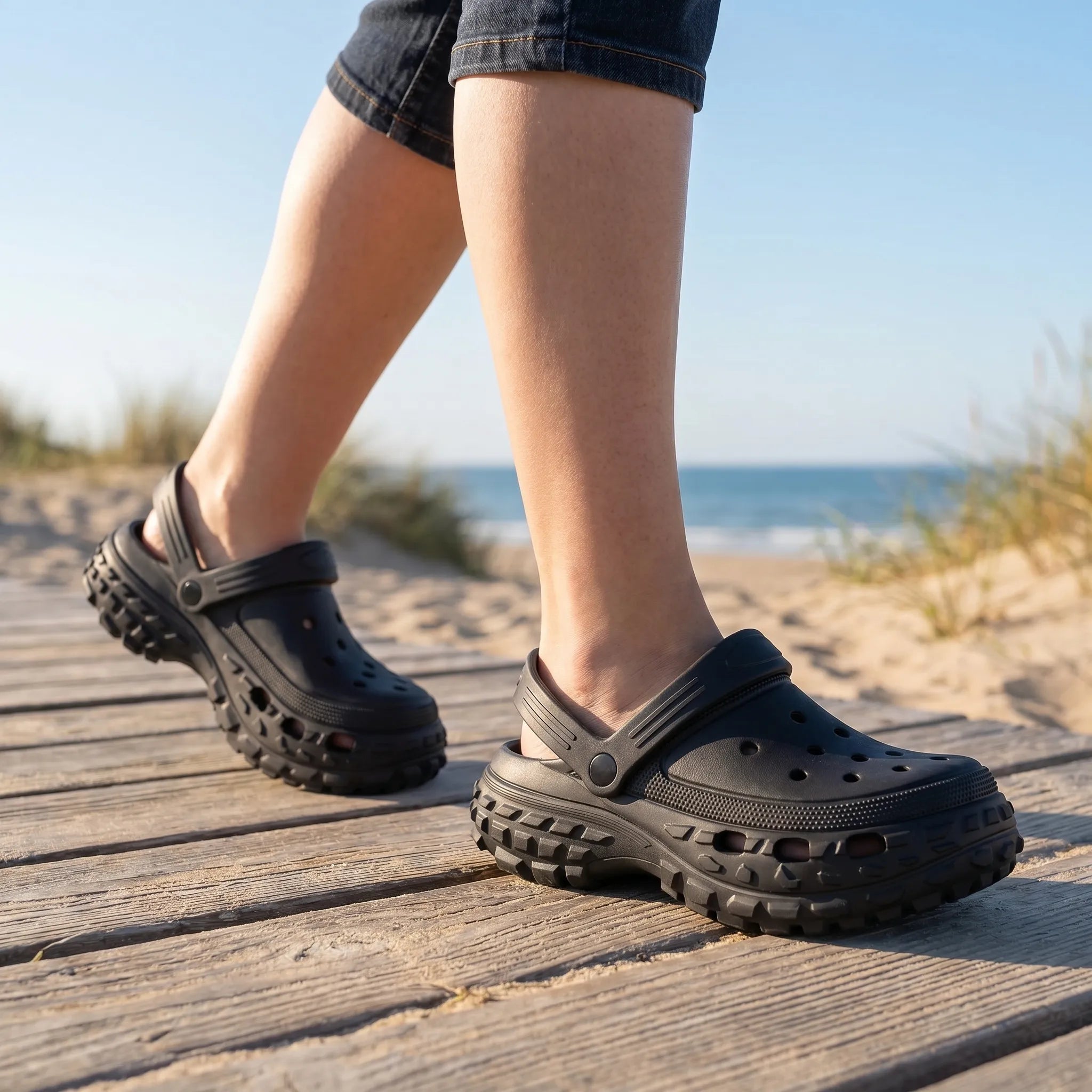 Nordspur | TreadFlex Platform Summer Clogs