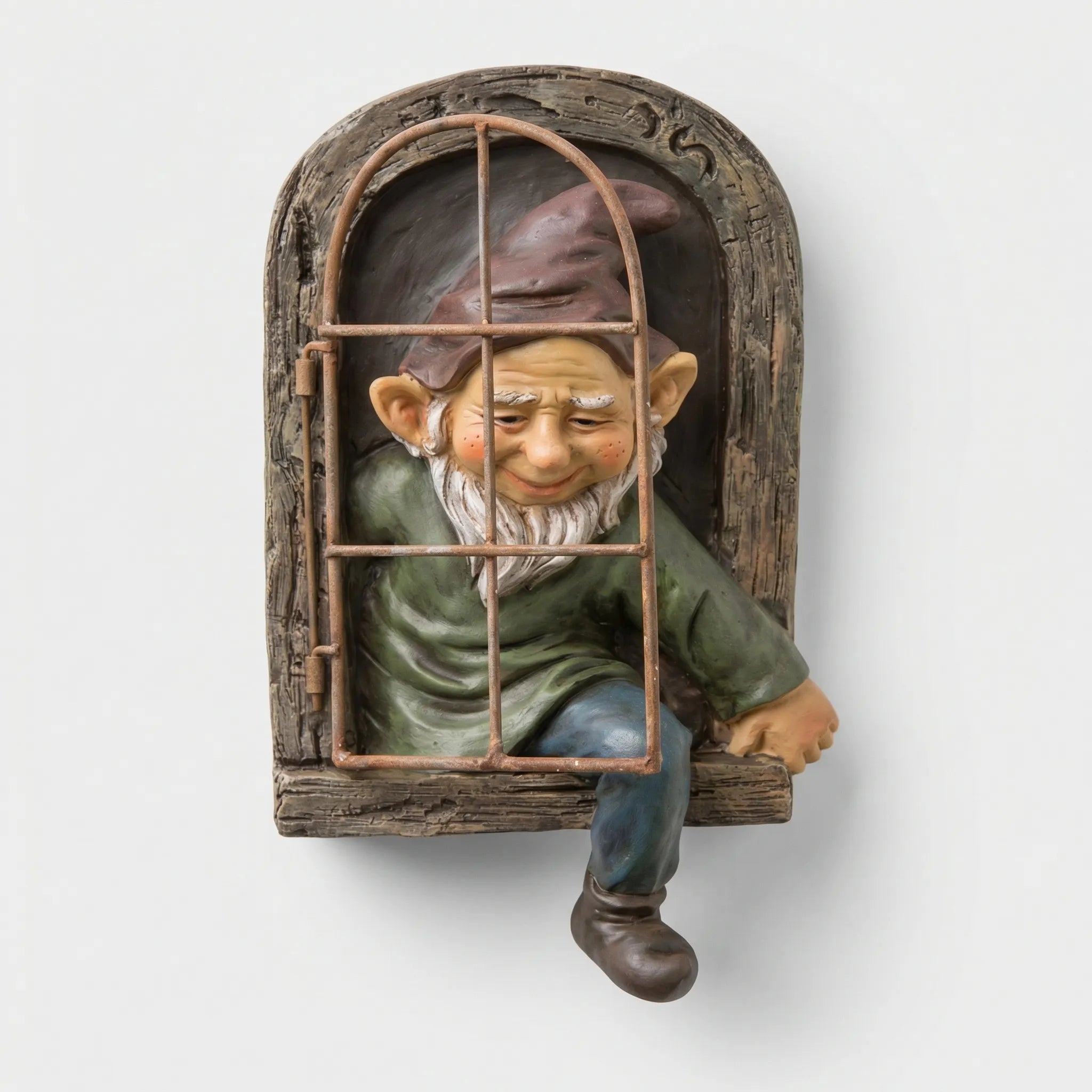 Nordspur | Treewhim Whimsical Elf Hugging Tree Statue