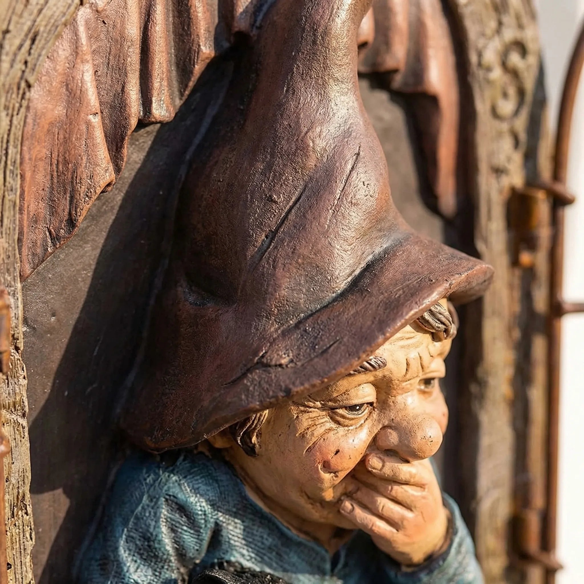 Nordspur | Treewhim Whimsical Elf Hugging Tree Statue