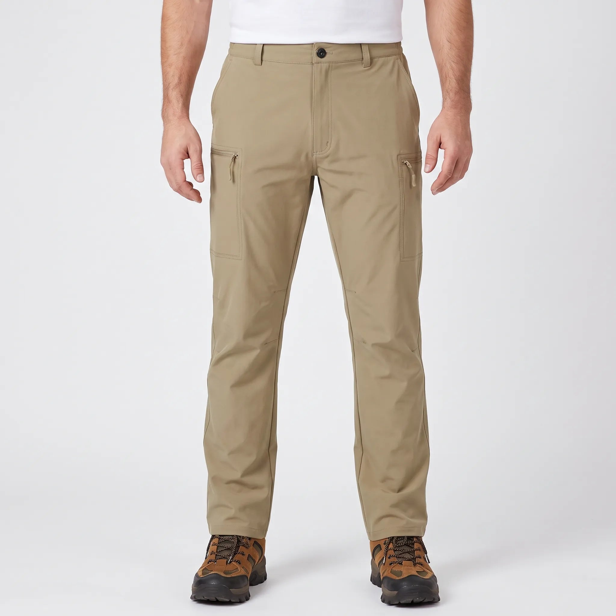 Nordspur | TrekFit Men's Lightweight Hiking Cargo Trousers