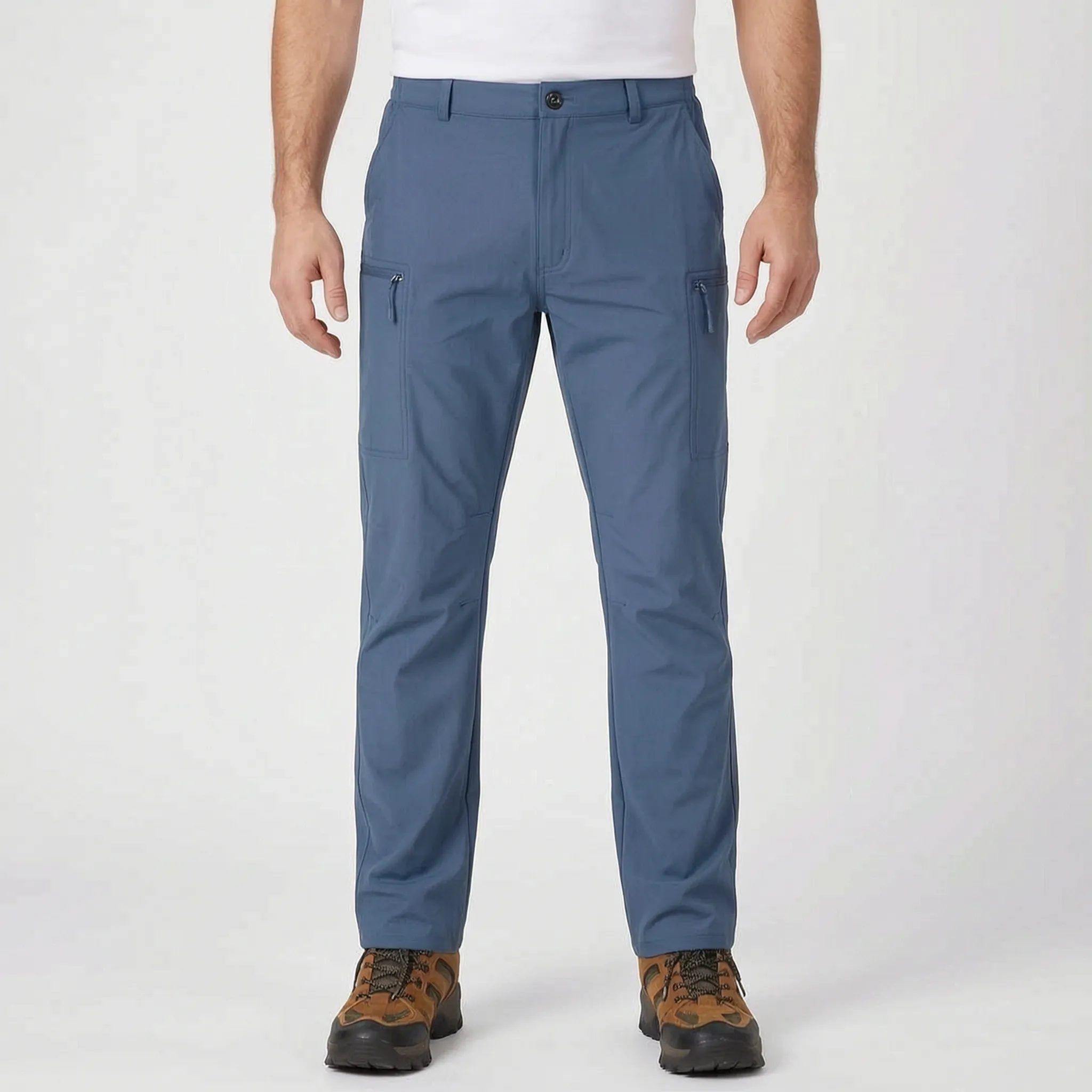Nordspur | TrekFit Men's Lightweight Hiking Cargo Trousers