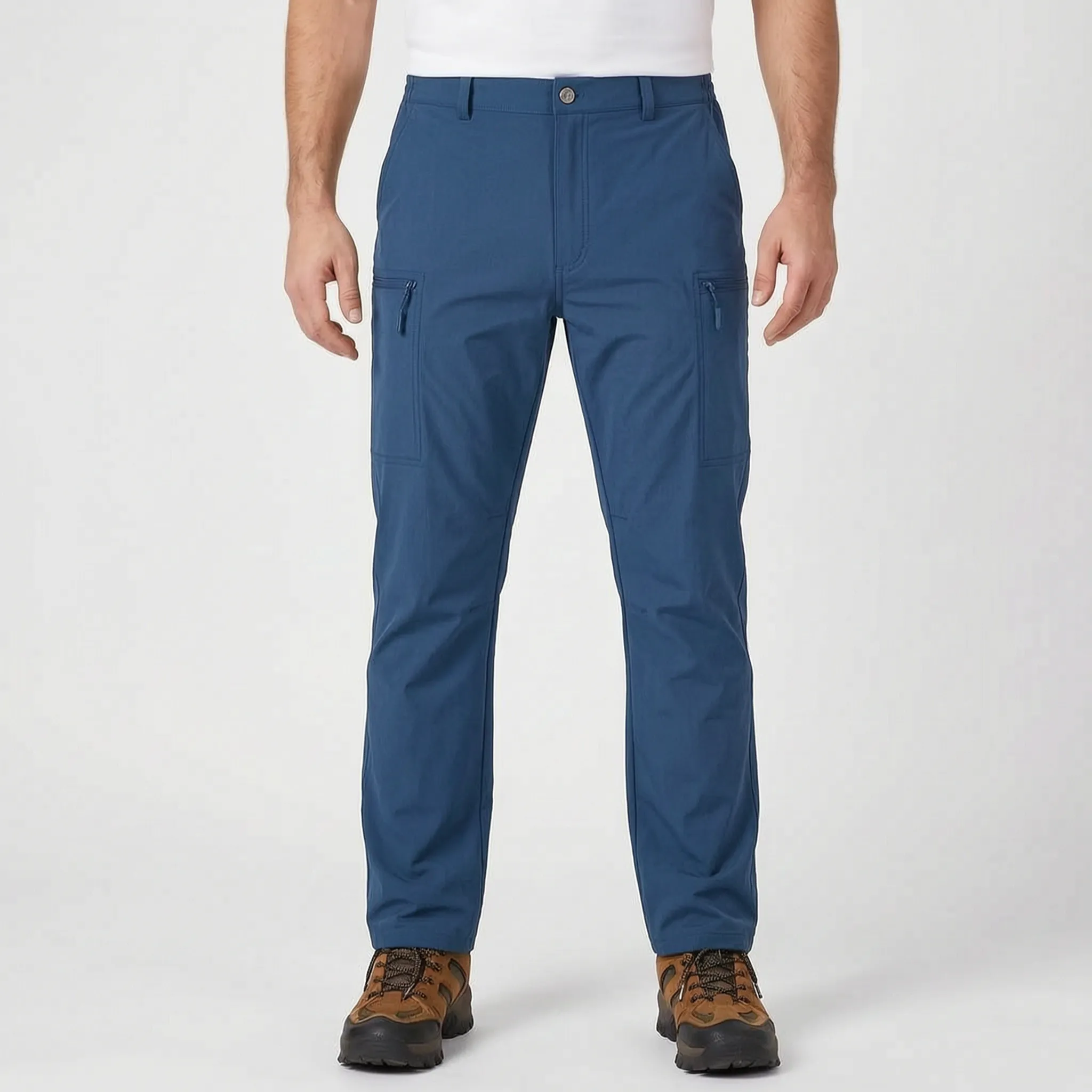Nordspur | TrekFit Men's Lightweight Hiking Cargo Trousers