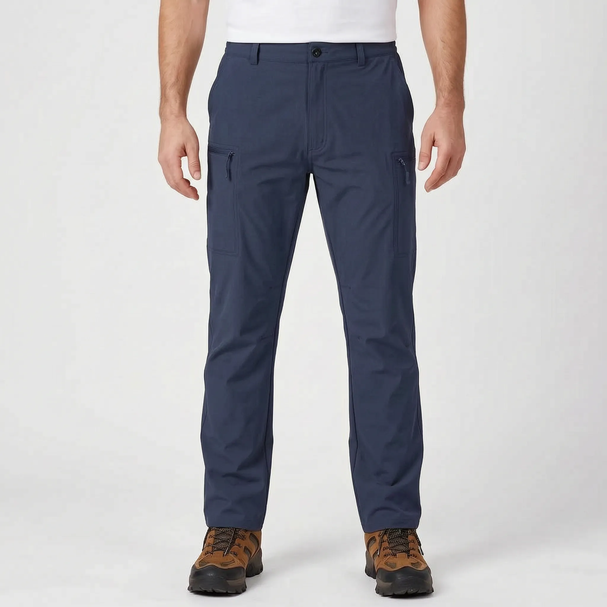 Nordspur | TrekFit Men's Lightweight Hiking Cargo Trousers