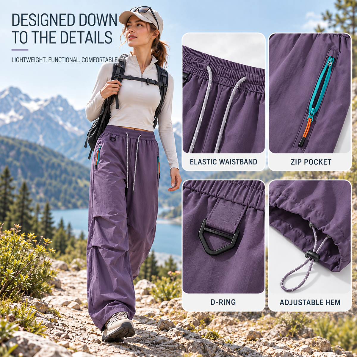 Nordspur | TrekPants Loose Fit Hiking Trousers