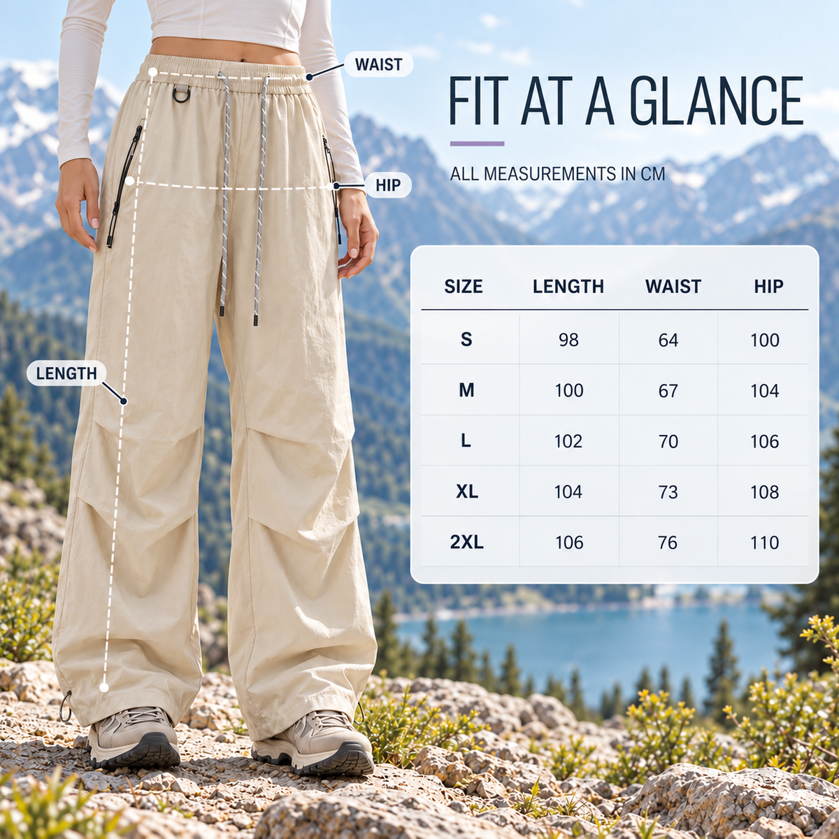 Nordspur | TrekPants Loose Fit Hiking Trousers