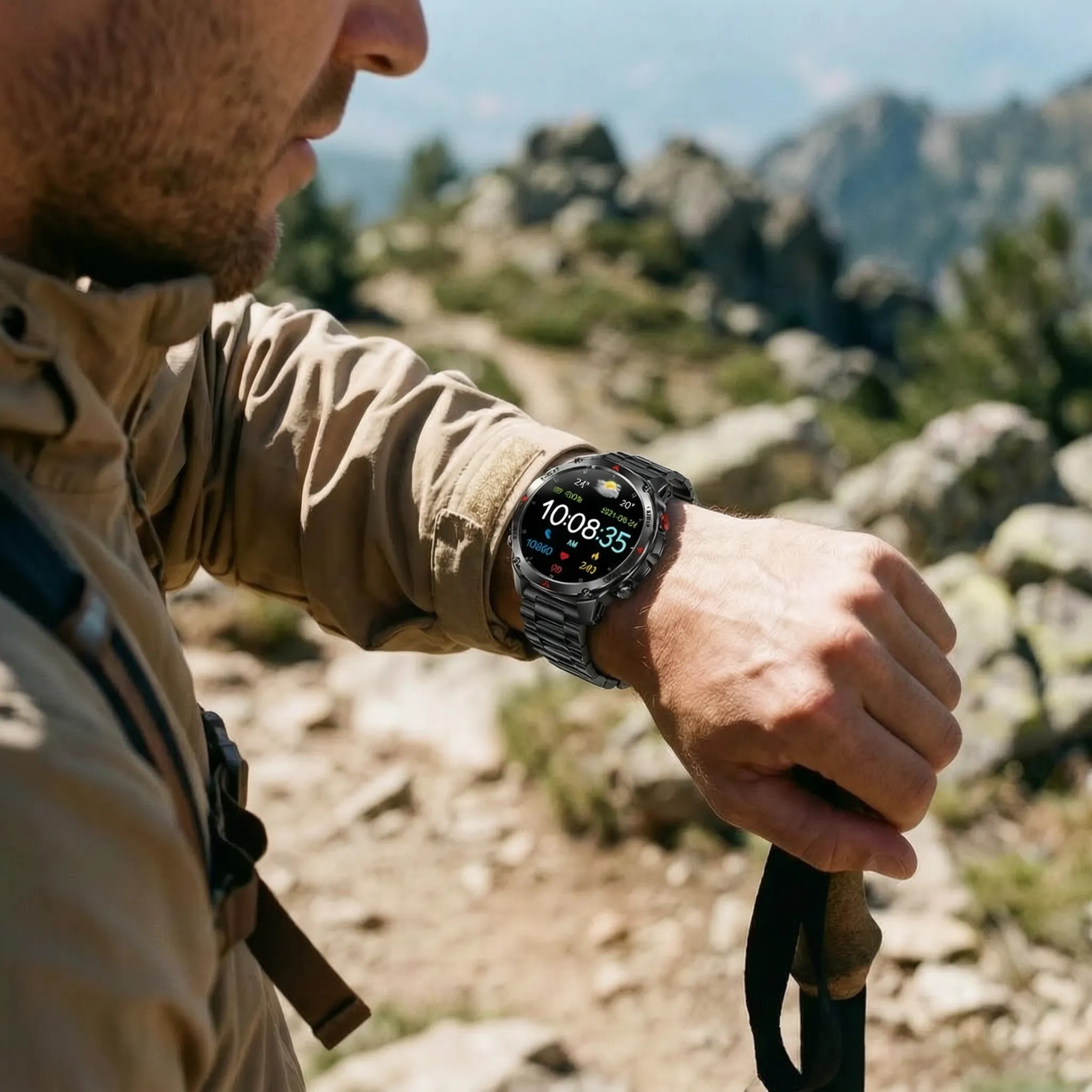 Nordspur | TrekPulse Rugged Outdoor Smartwatch