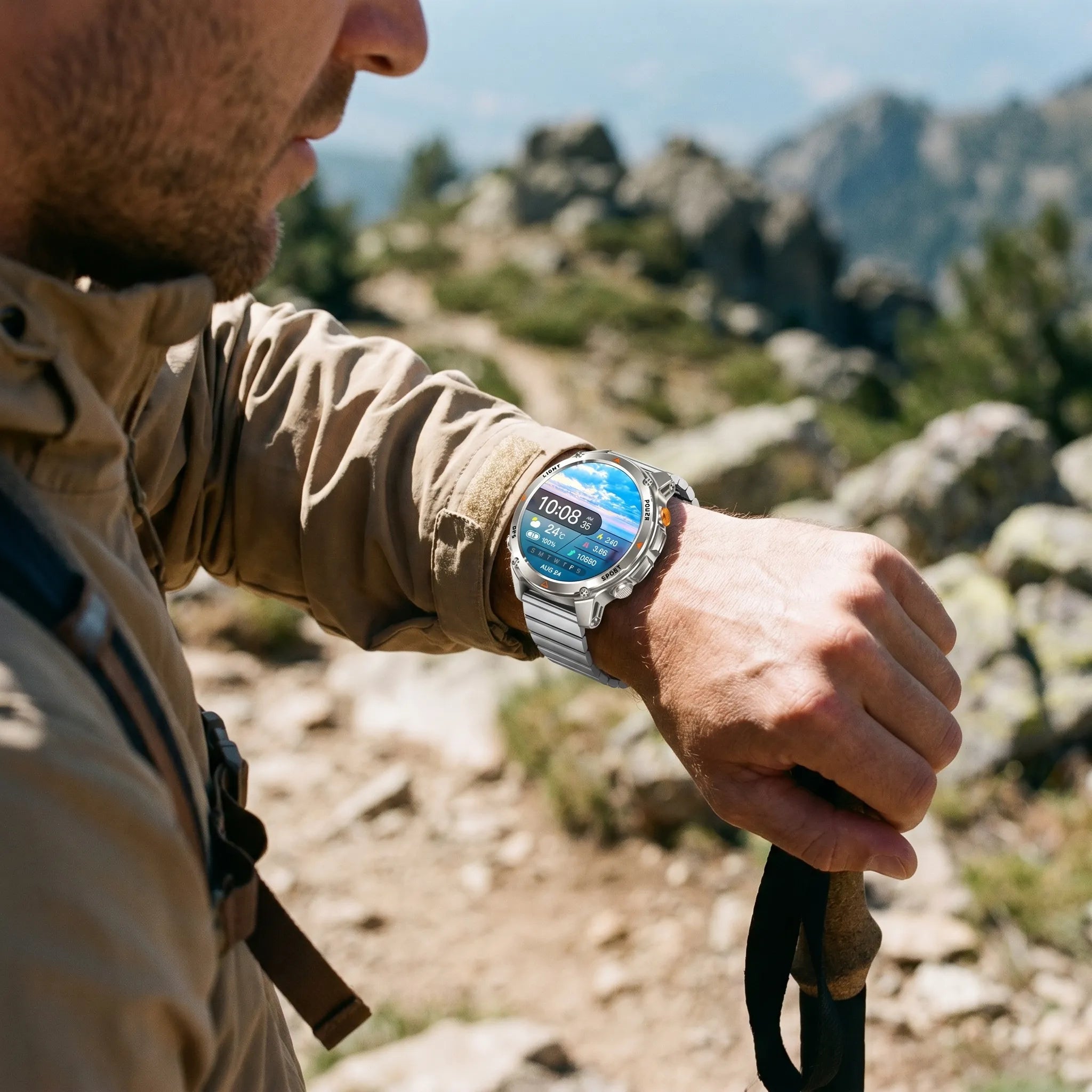 Nordspur | TrekPulse Rugged Outdoor Smartwatch