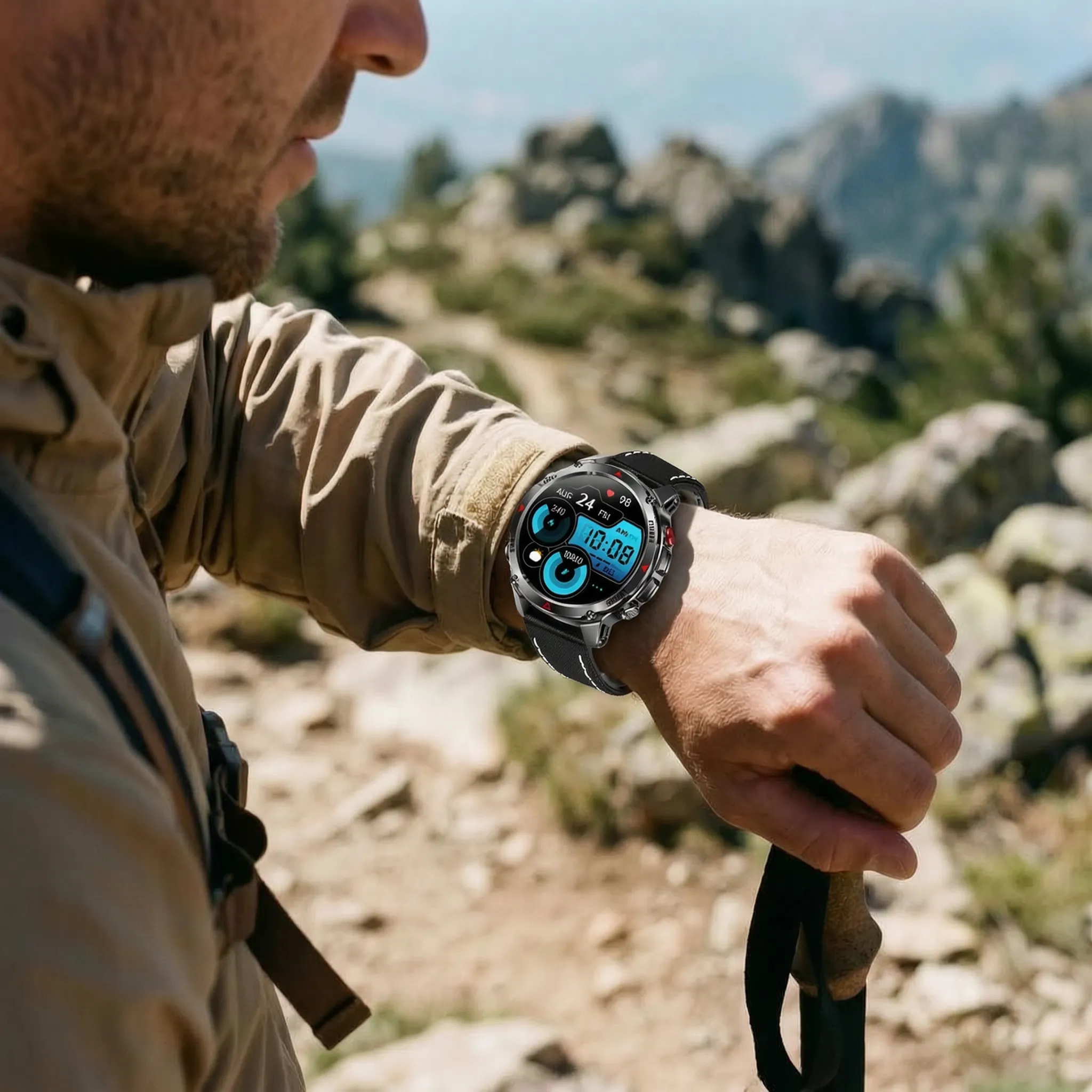 Nordspur | TrekPulse Rugged Outdoor Smartwatch