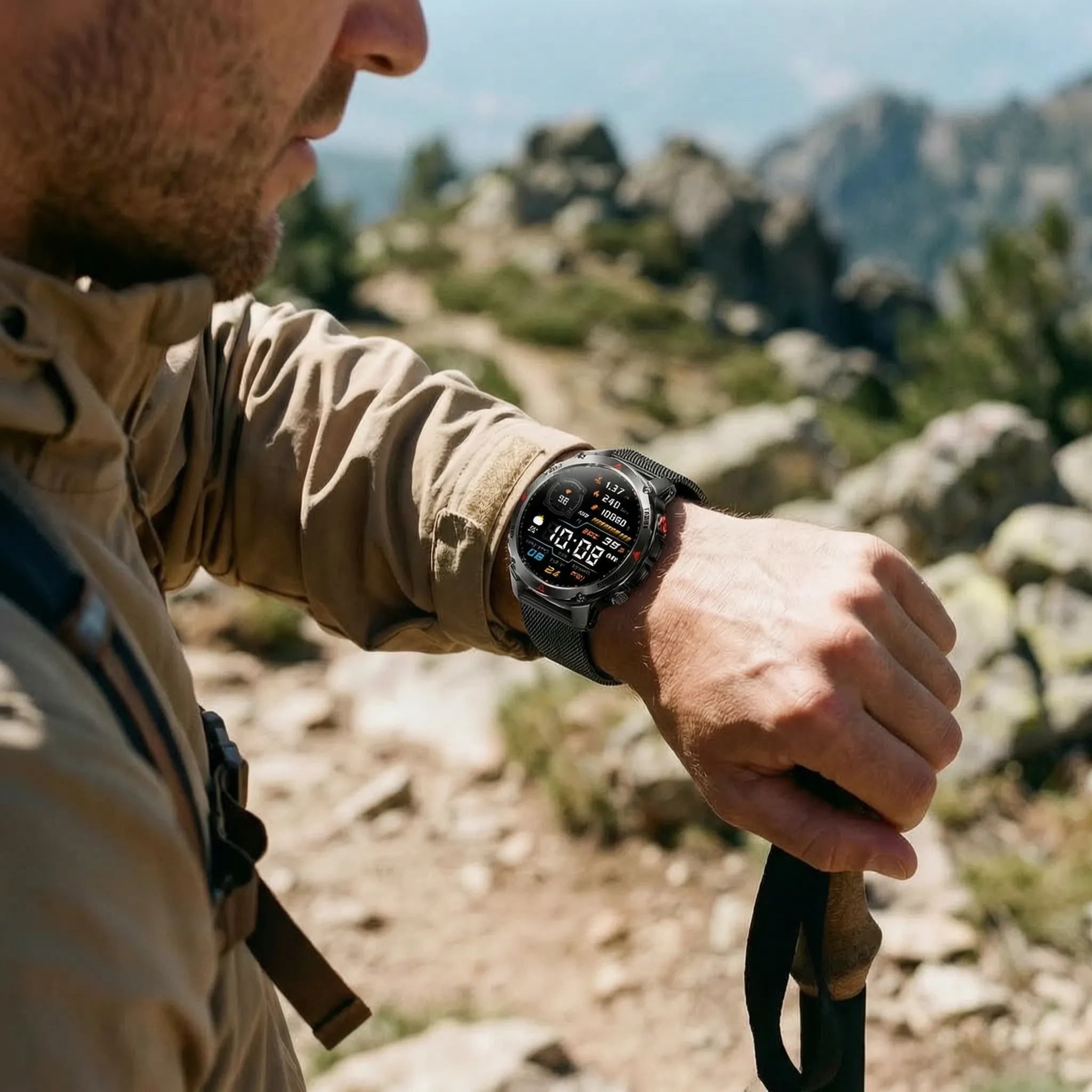 Nordspur | TrekPulse Rugged Outdoor Smartwatch