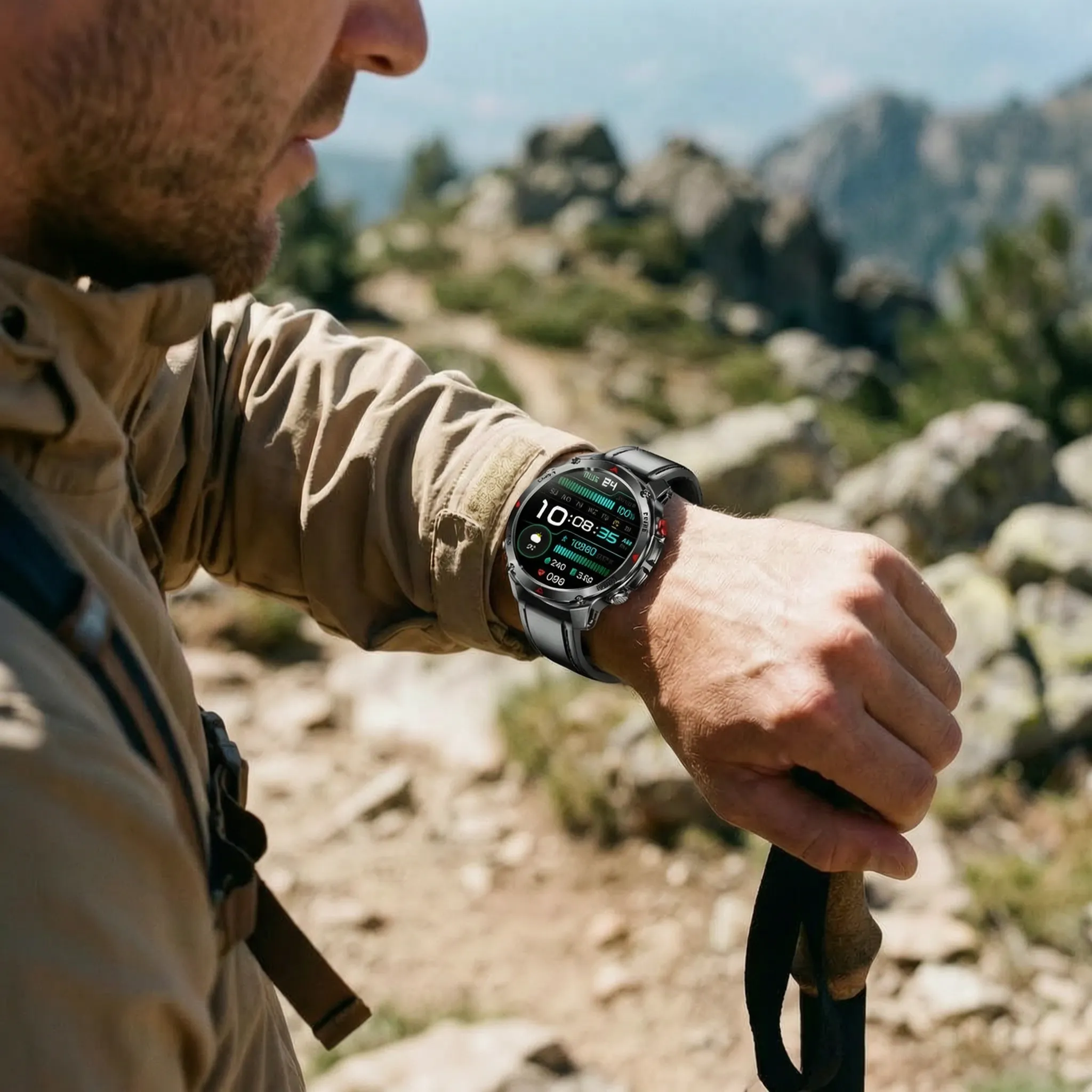 Nordspur | TrekPulse Rugged Outdoor Smartwatch