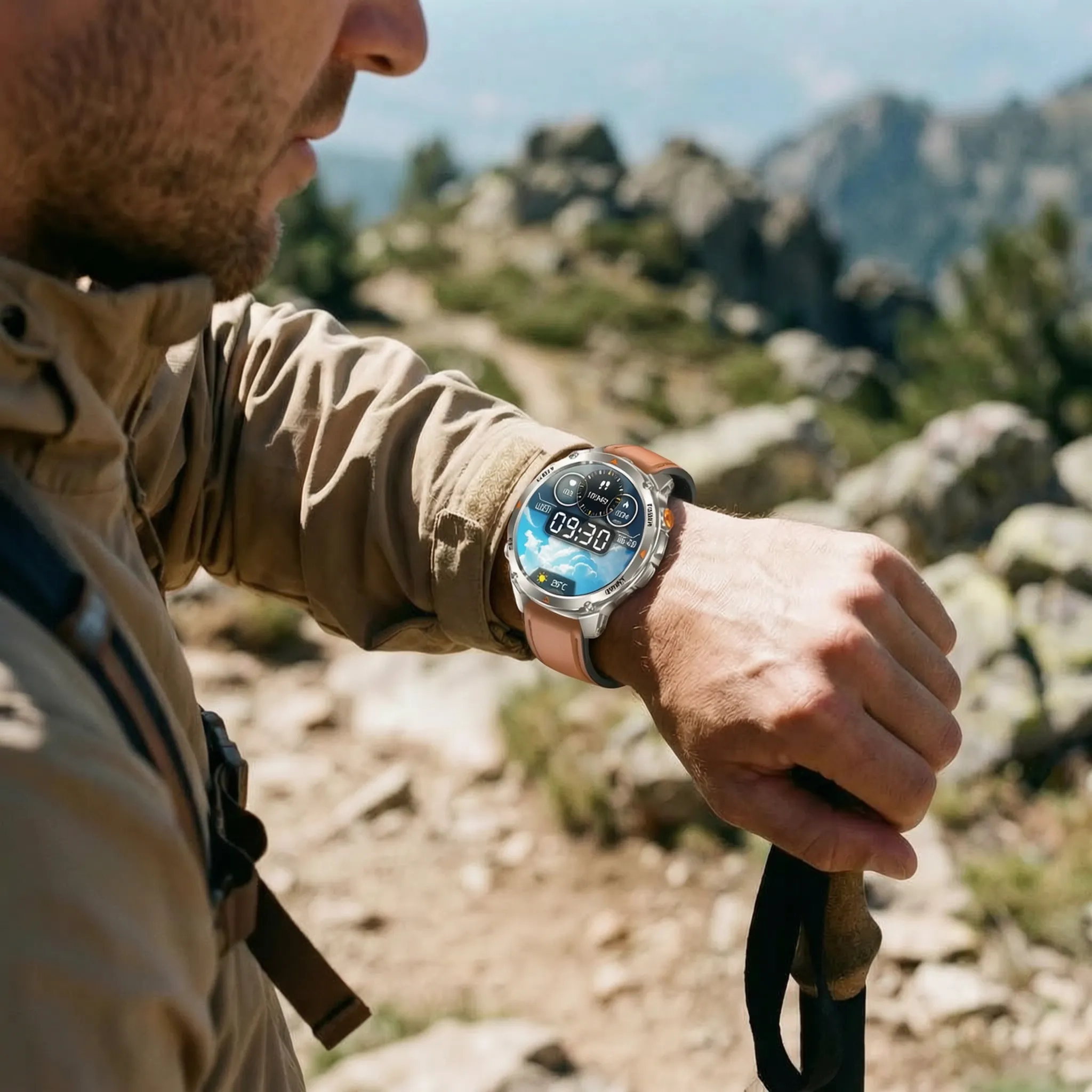 Nordspur | TrekPulse Rugged Outdoor Smartwatch