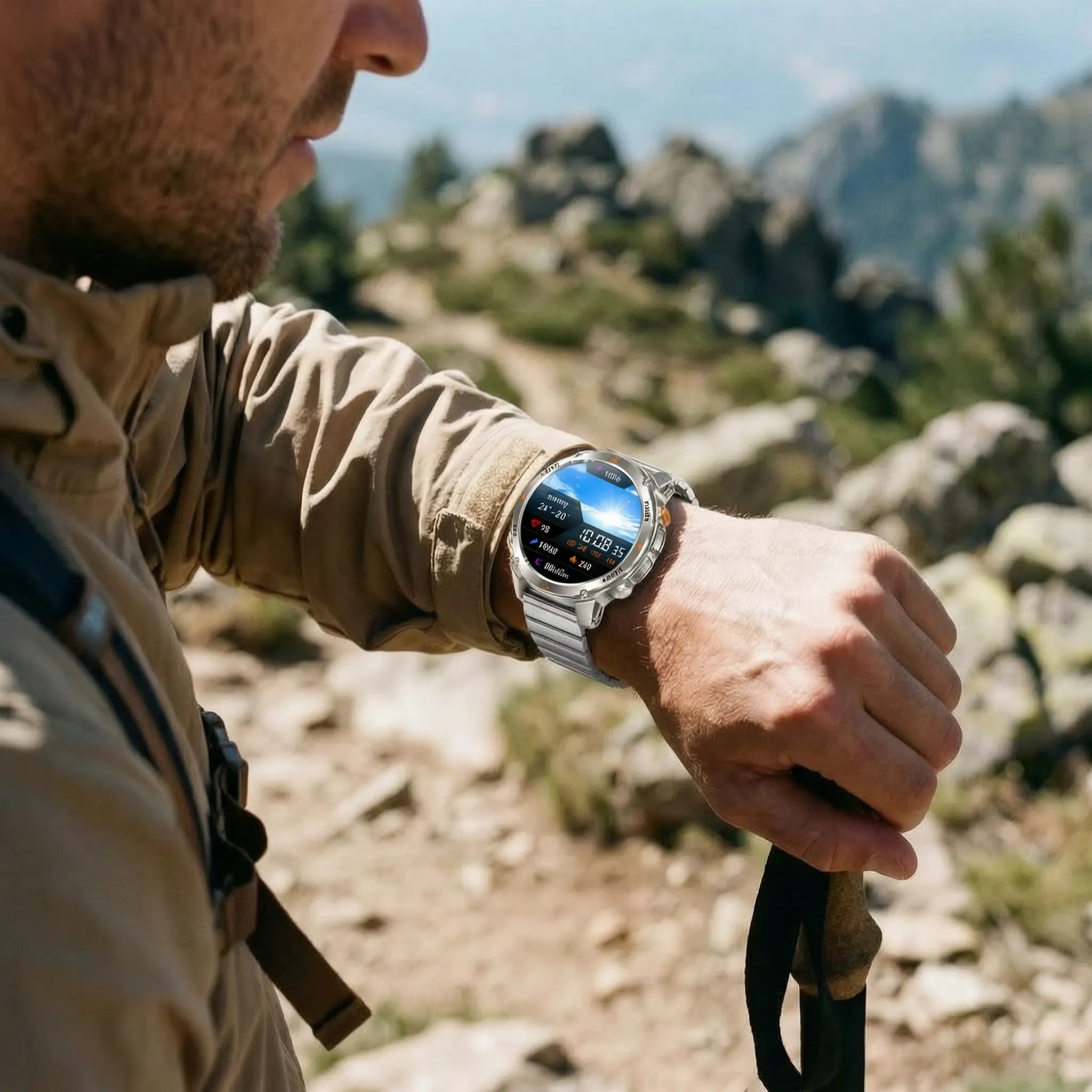 Nordspur | TrekPulse Rugged Outdoor Smartwatch