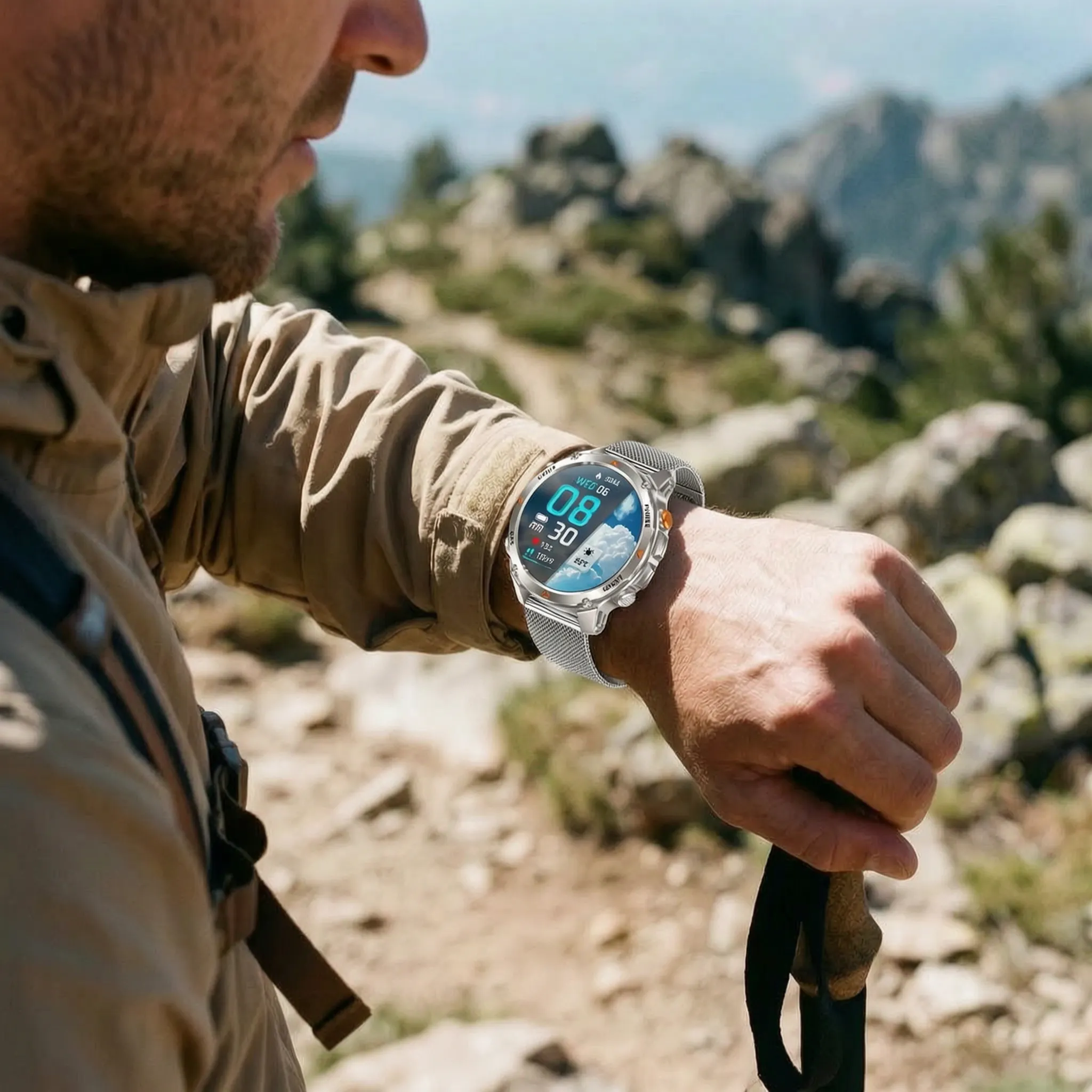 Nordspur | TrekPulse Rugged Outdoor Smartwatch
