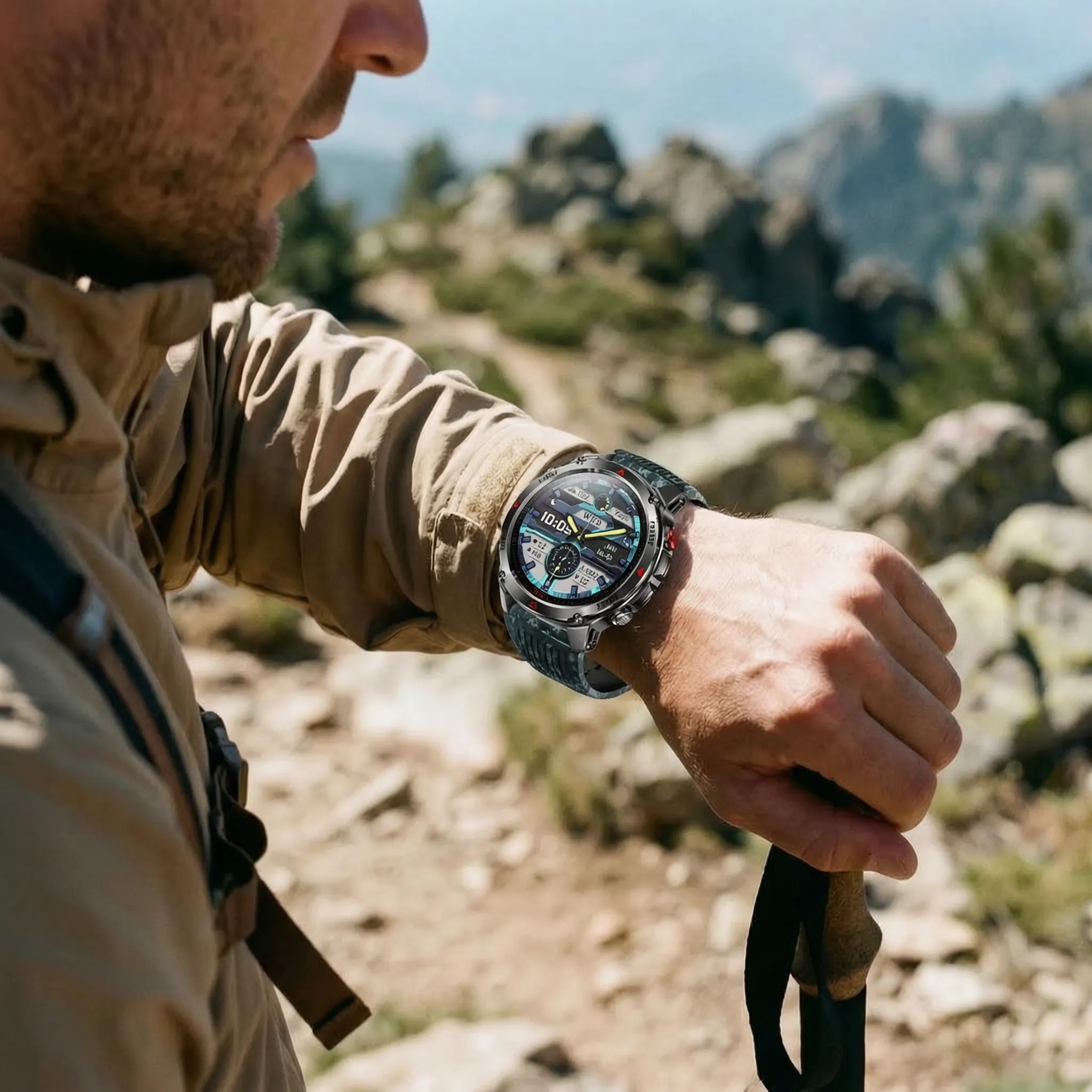 Nordspur | TrekPulse Rugged Outdoor Smartwatch
