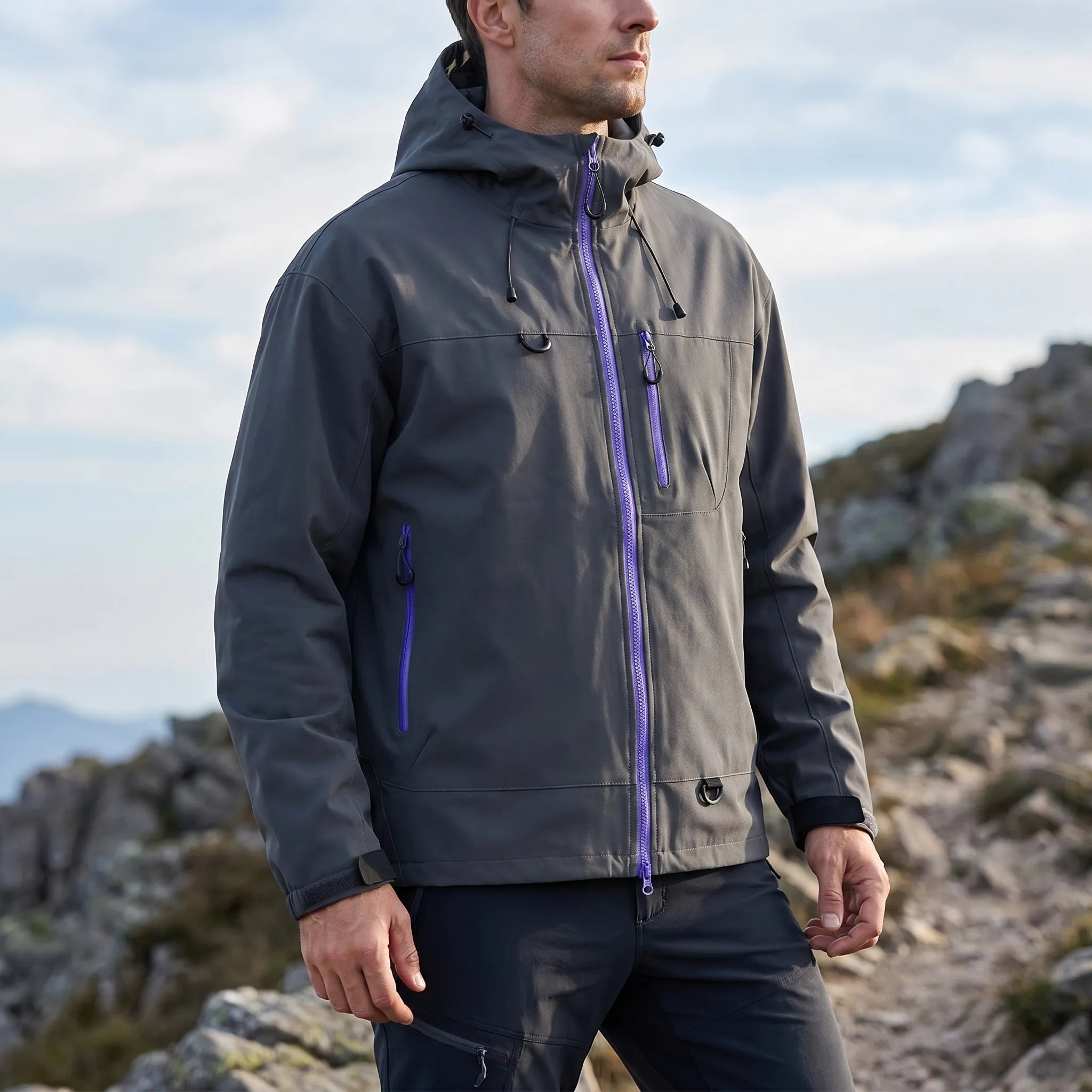 Nordspur | TrekVibe Hooded Windbreaker Jacket
