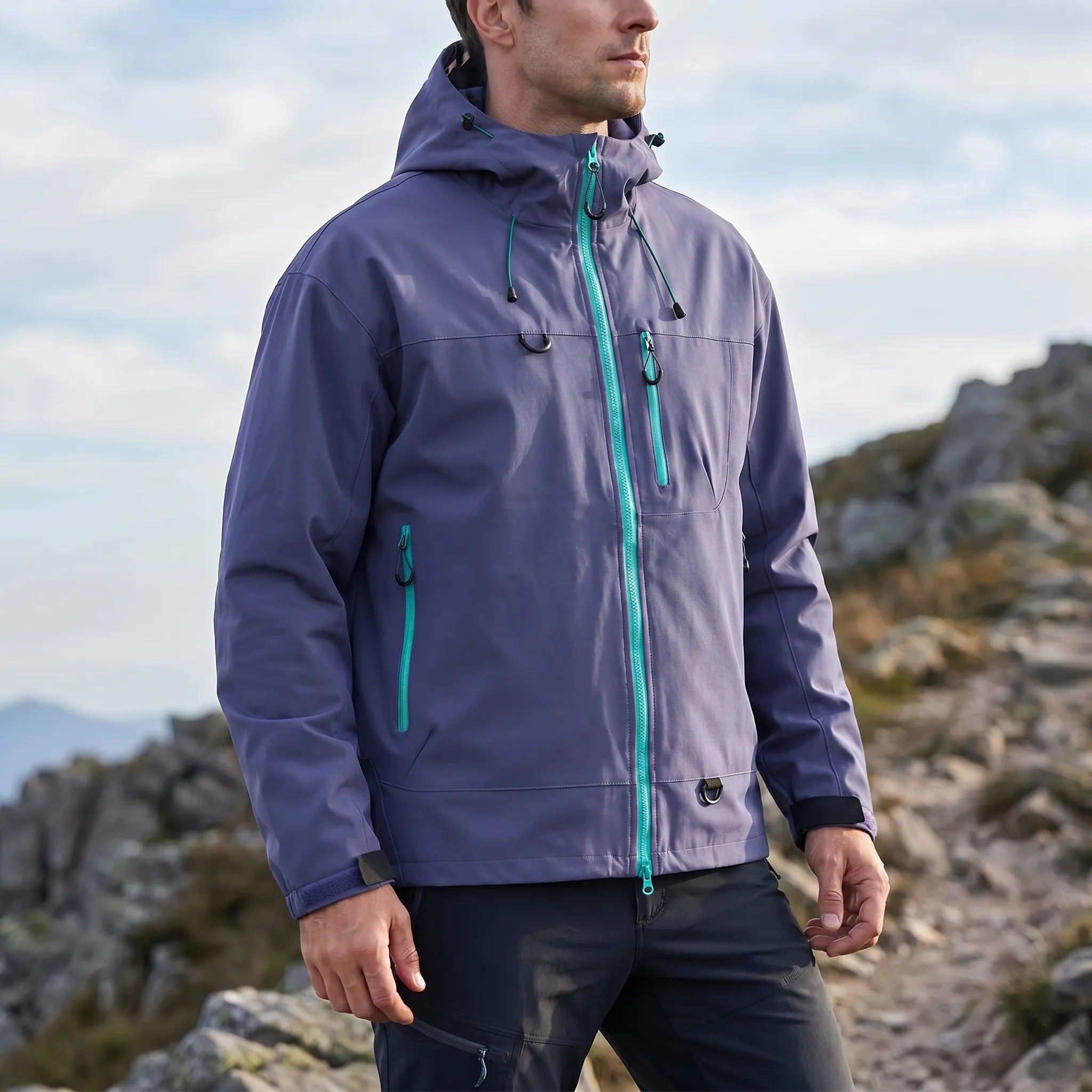 Nordspur | TrekVibe Hooded Windbreaker Jacket
