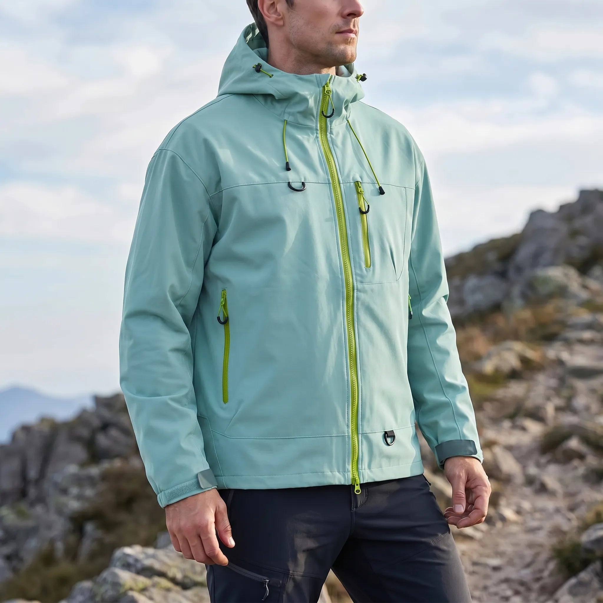 Nordspur | TrekVibe Hooded Windbreaker Jacket