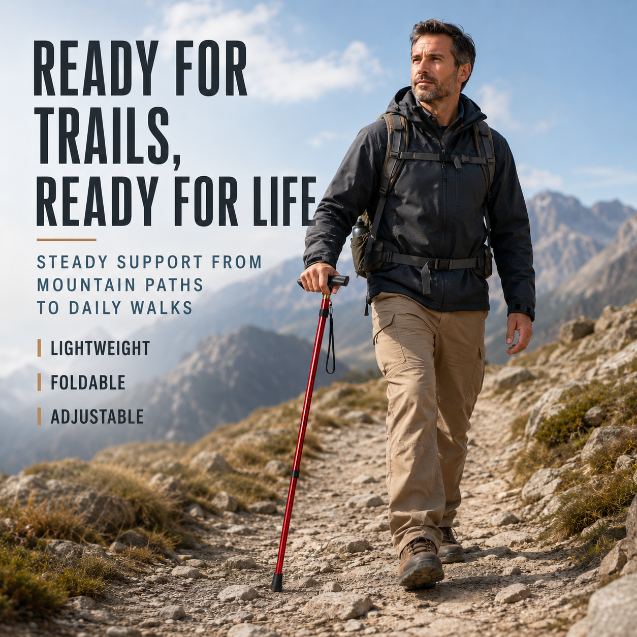 Nordspur | Treklinx Five Section Folding Trekking Pole