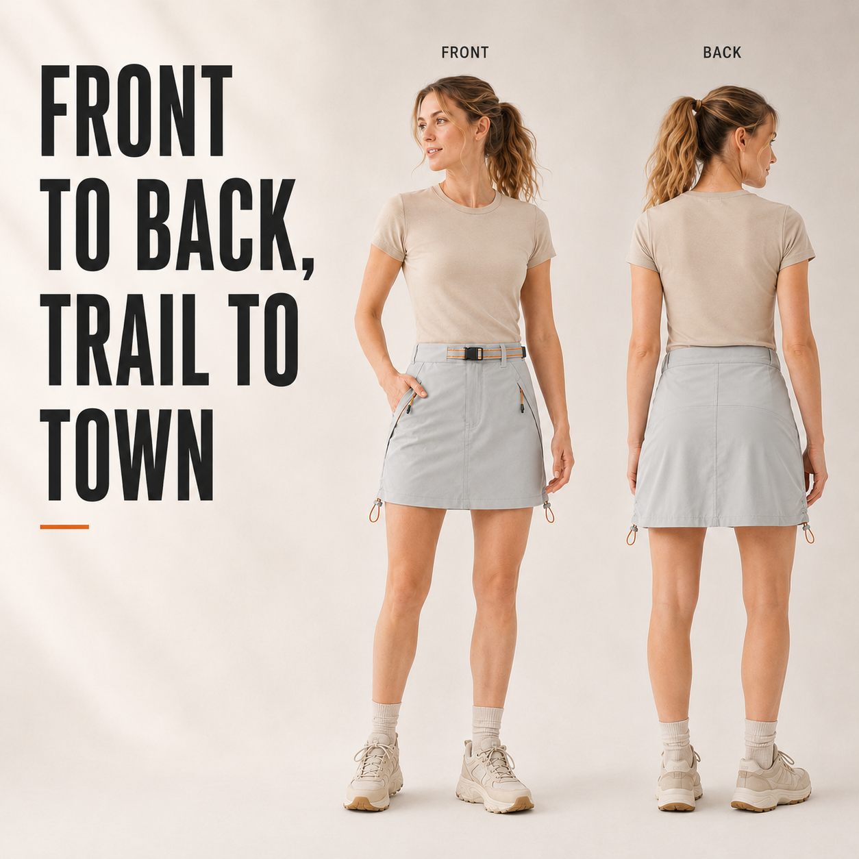 Nordspur | Trekvia Lightweight Stretch Culotte Hiking Shorts