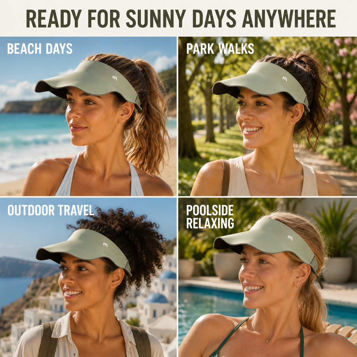 Nordspur | Tressal Wide Brim Open Top Visor