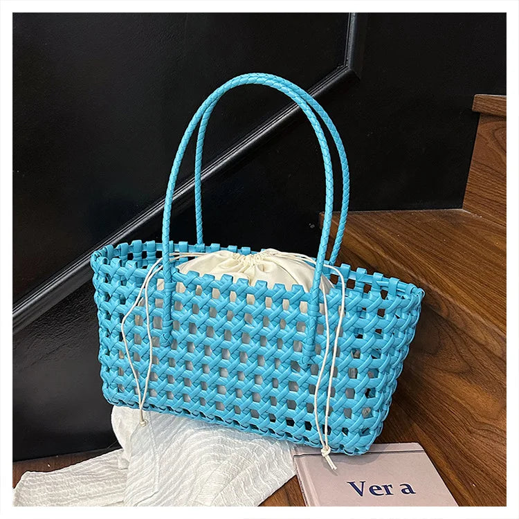 Nordspur | Tressia Casual Open-Weave Summer Tote Bag