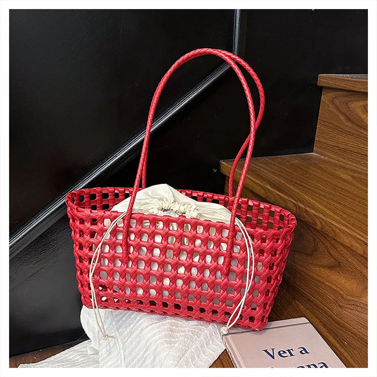 Nordspur | Tressia Casual Open-Weave Summer Tote Bag