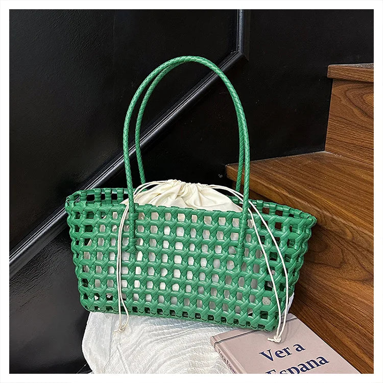 Nordspur | Tressia Casual Open-Weave Summer Tote Bag