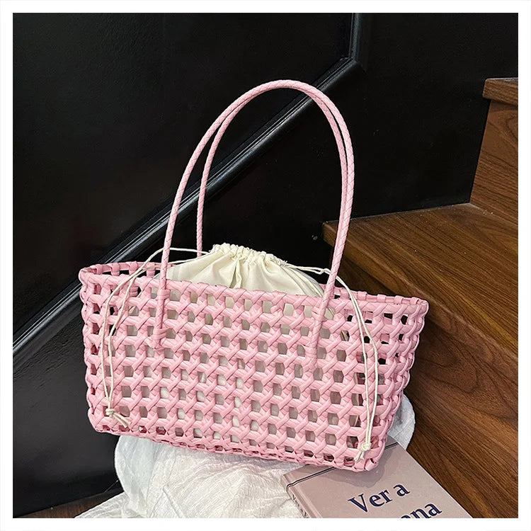 Nordspur | Tressia Casual Open-Weave Summer Tote Bag
