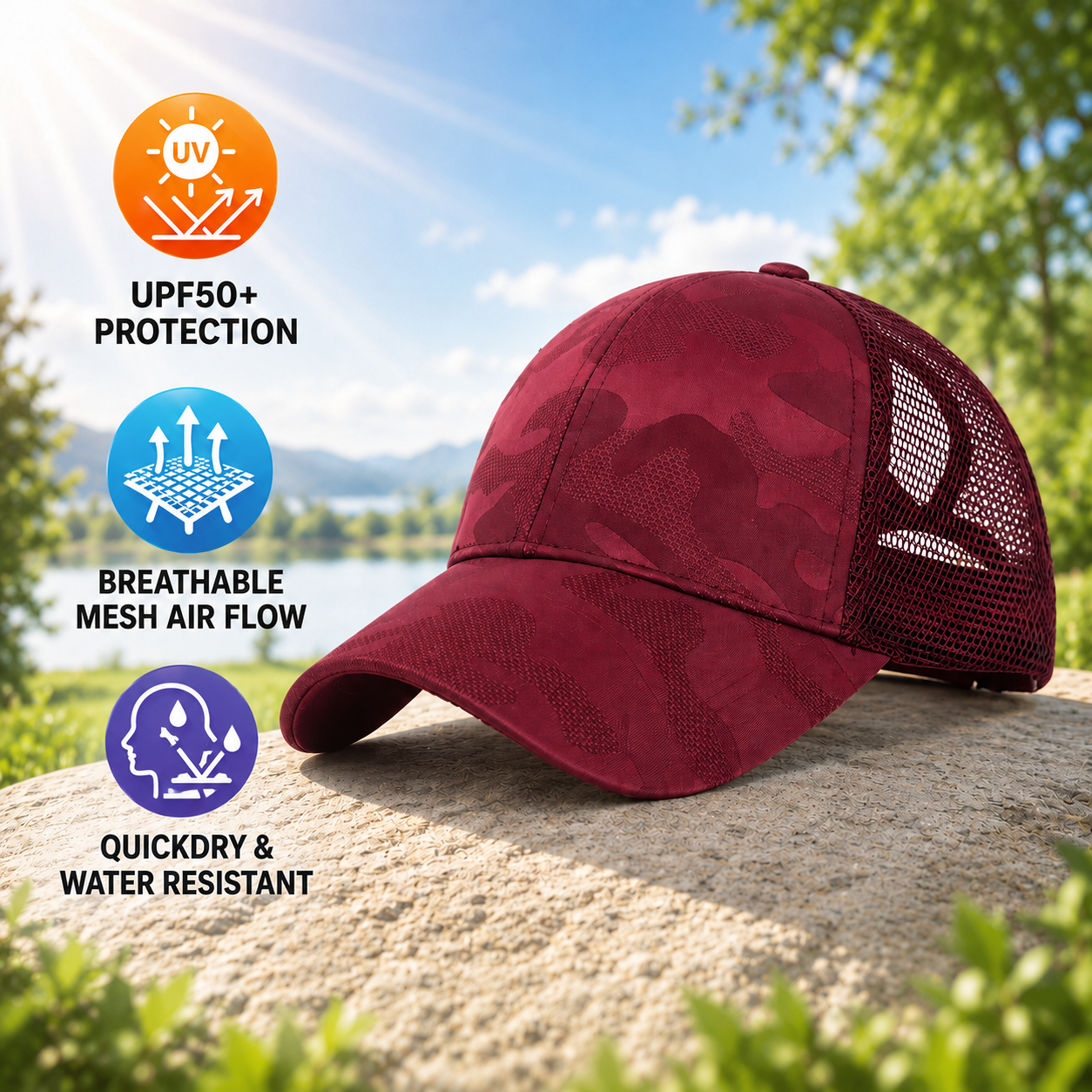 Nordspur | Tresvia Women's Ponytail Baseball Cap