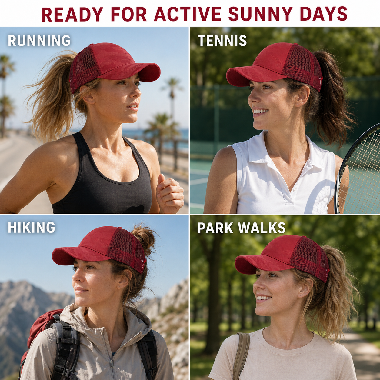 Nordspur | Tresvia Women's Ponytail Baseball Cap
