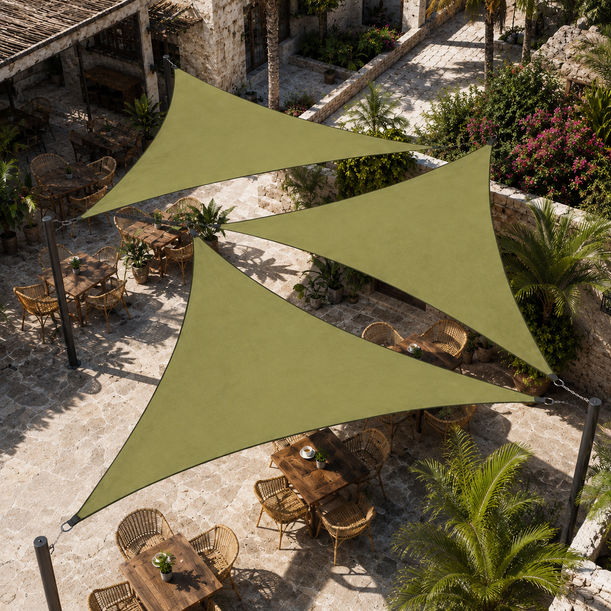Nordspur | TriShadeo Folding Triangular Shade Sail