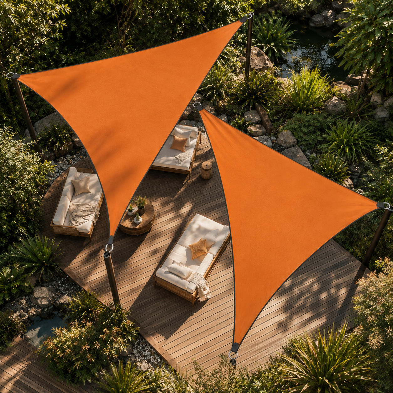 Nordspur | TriShadeo Folding Triangular Shade Sail