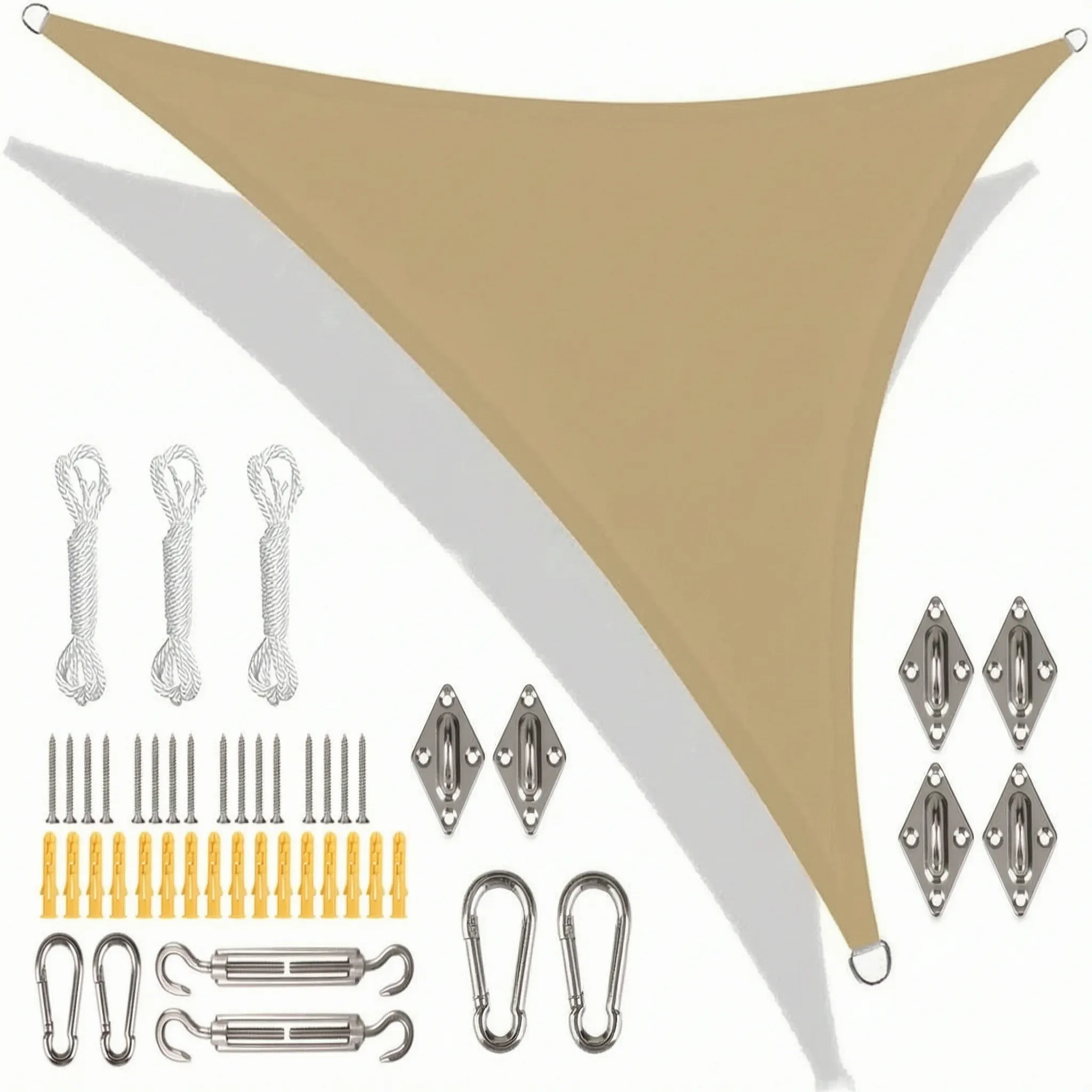 Nordspur | Trisail Triangular Outdoor Shade Sail Canopy