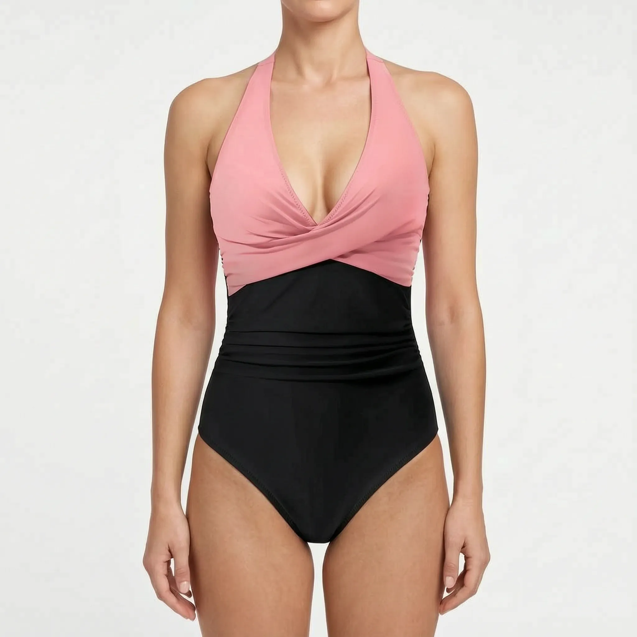 Nordspur | Tropiluna Halter Neck One Piece Swimsuit
